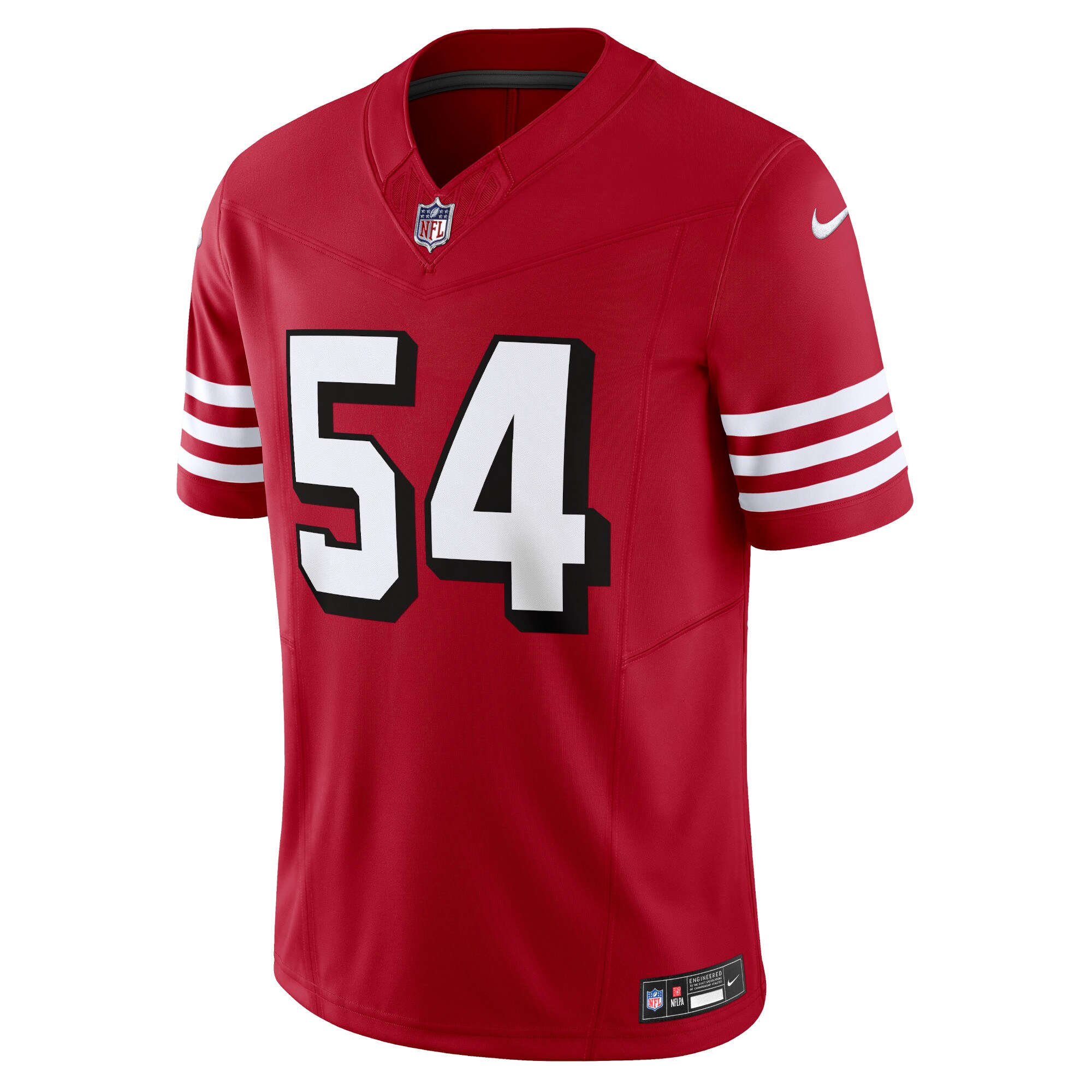 Fred Warner San Francisco 49ers Nike Vapor F.U.S.E. Limited Jersey - Scarlet