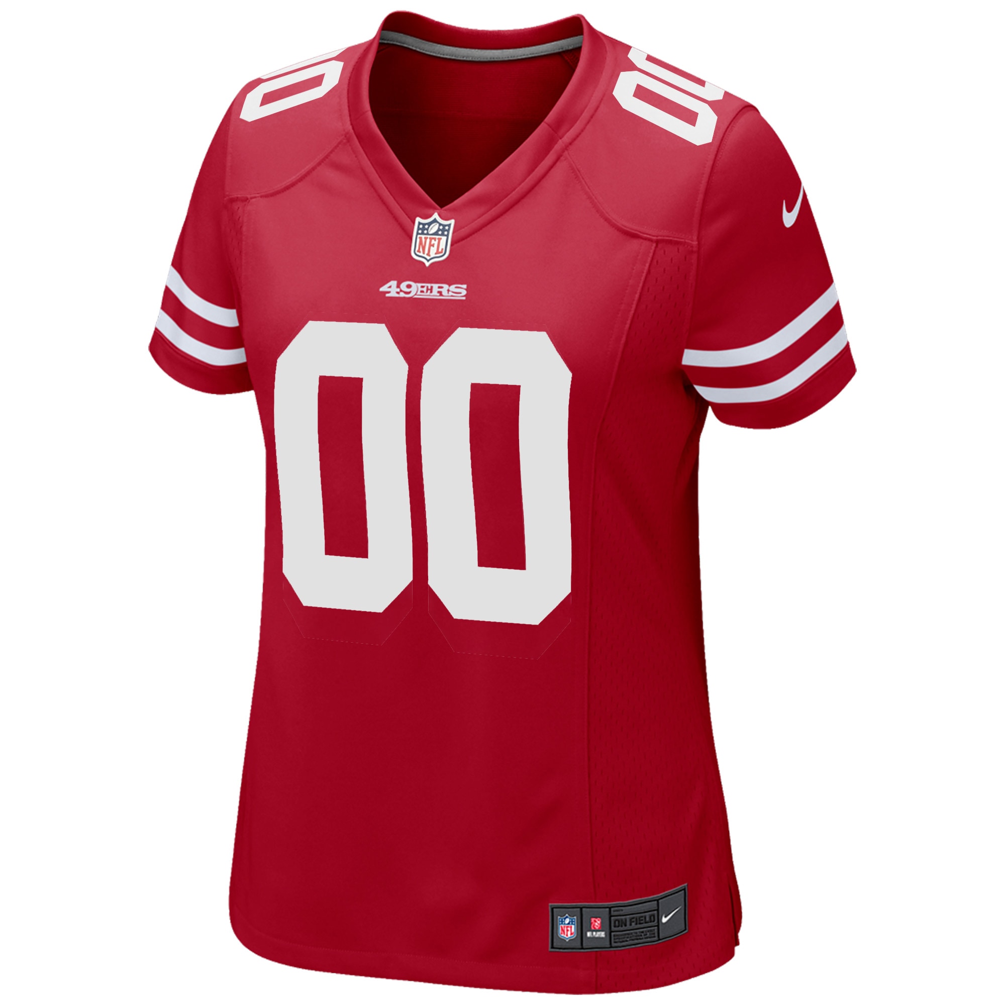 San Francisco 49ers Nike Women's Custom Game Jersey - Scarlet