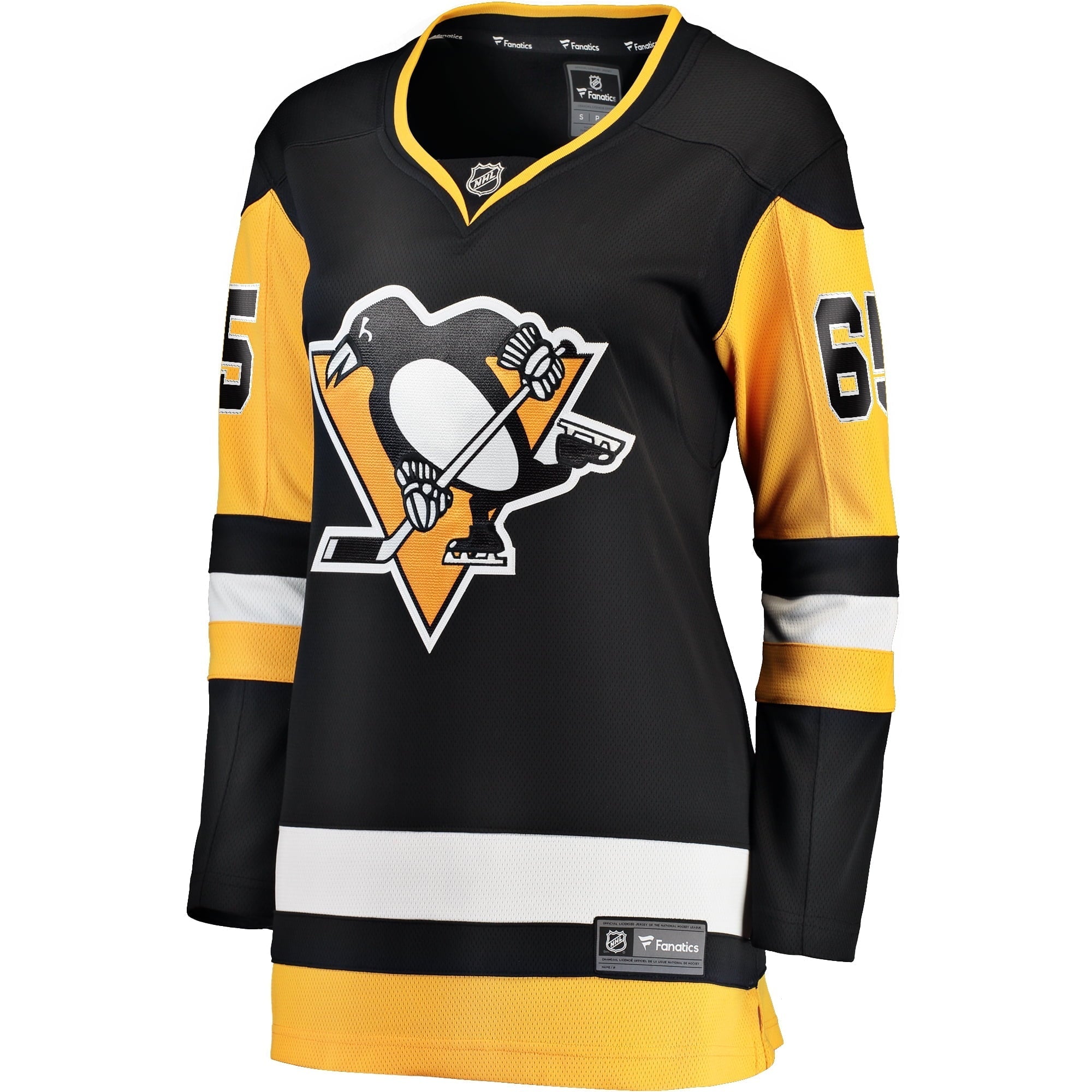 Women's Fanatics Branded Erik Karlsson Black Pittsburgh Penguins Home Breakaway Jersey