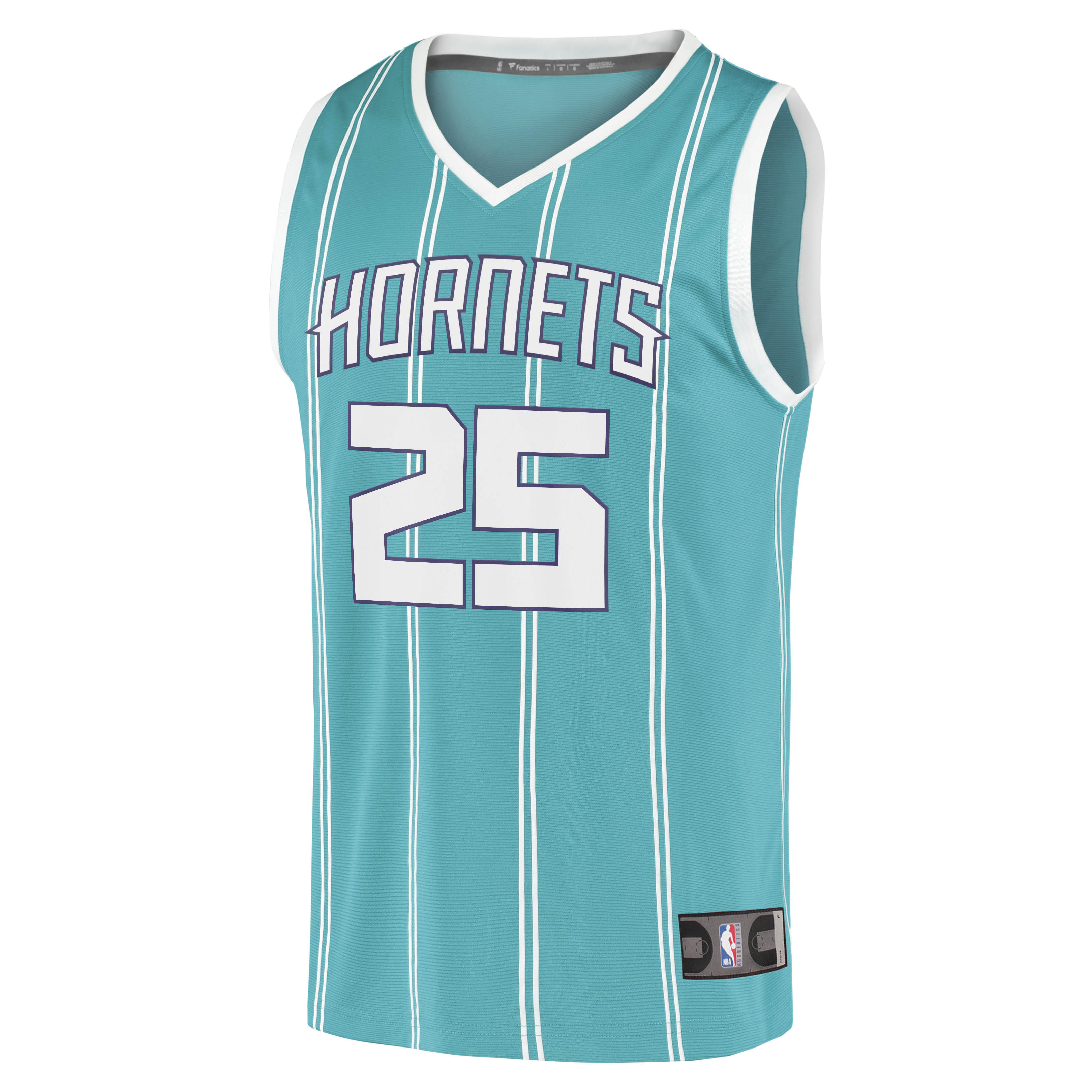 PJ Washington Jr. Charlotte Hornets Fanatics Branded 2020/21 Fast Break Replica Jersey - Icon Edition - Teal