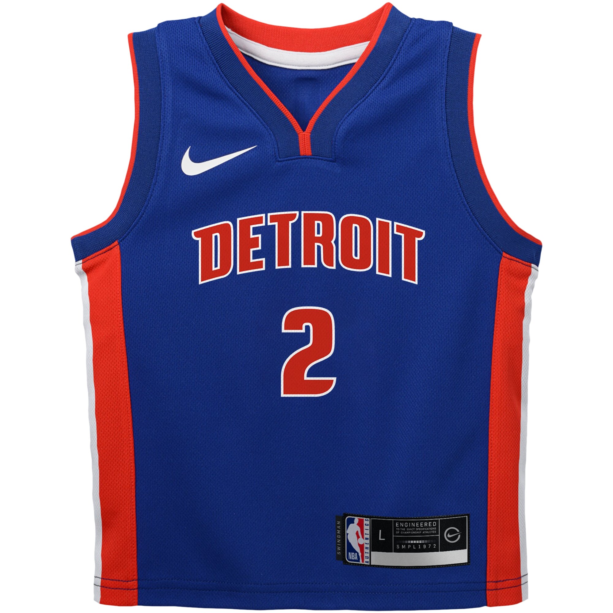Cade Cunningham Detroit Pistons Nike Preschool Swingman Player Jersey - Icon Edition - Blue