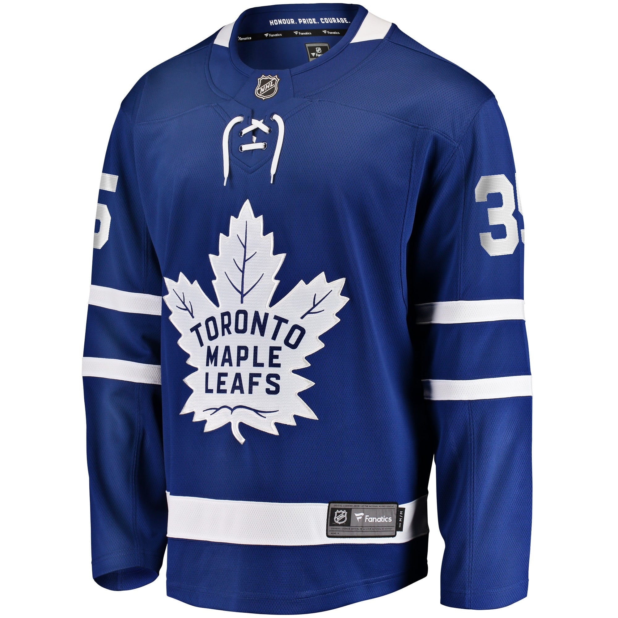 Men's Fanatics Branded Ilya Samsonov Blue Toronto Maple Leafs Home Breakaway Player Jersey