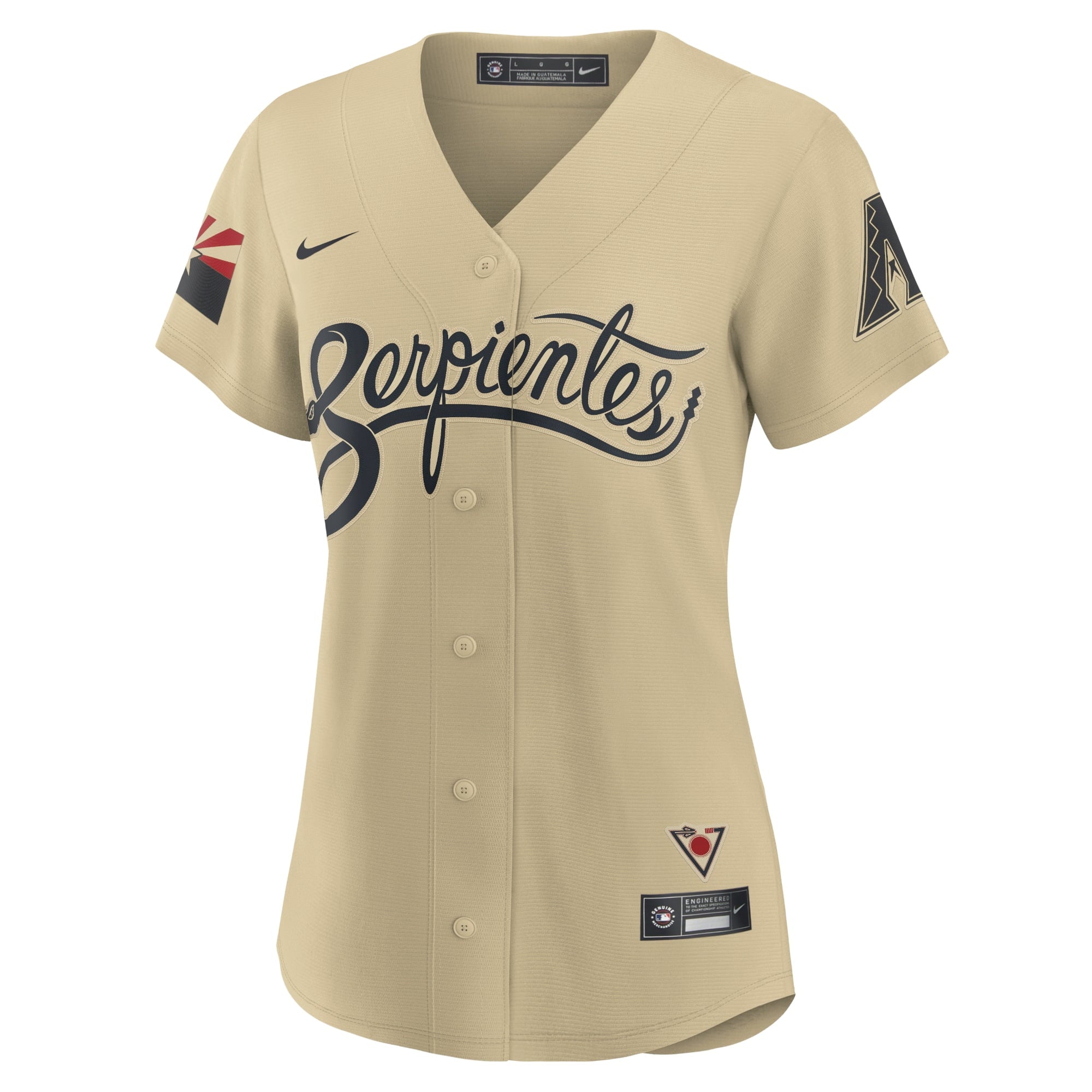 Women's Nike Sand Arizona Diamondbacks City Connect Replica Jersey
