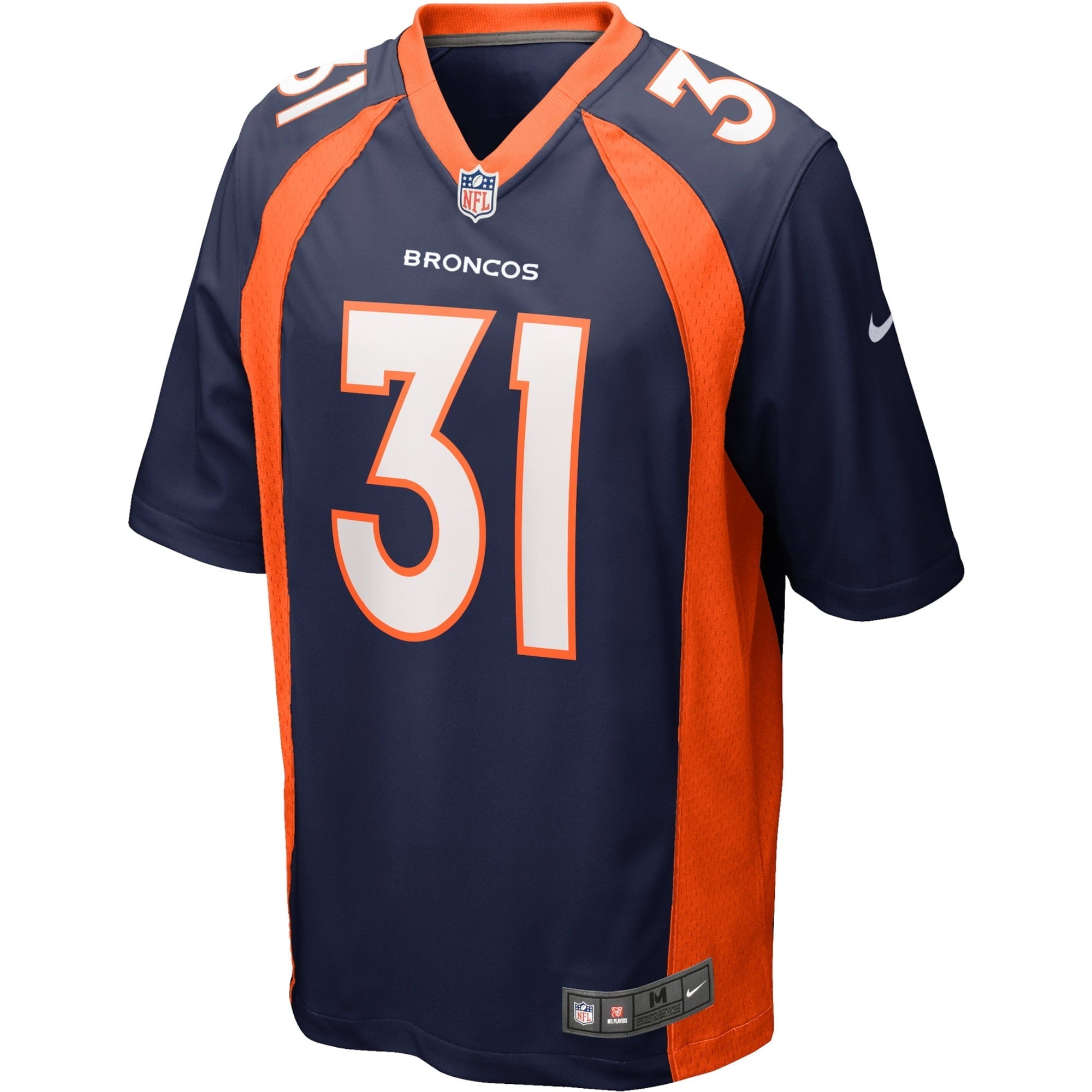 Men's Nike Justin Simmons Navy Denver Broncos Alternate Game Jersey