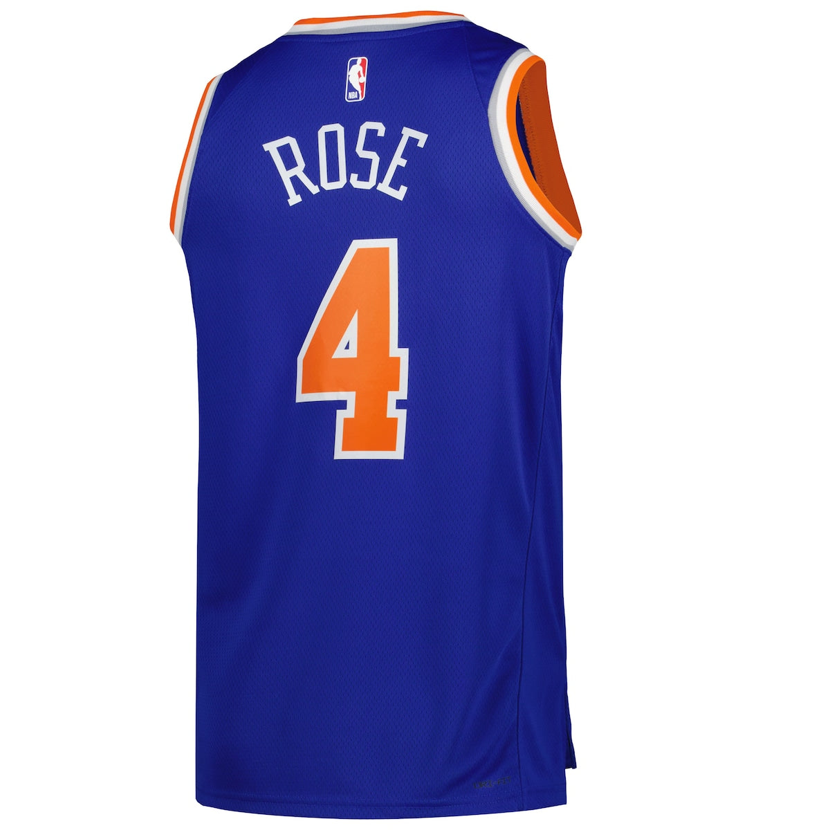 Men's Derrick Rose Nike Knicks 2022/23 Swingman Jersey Icon Edition - Blue