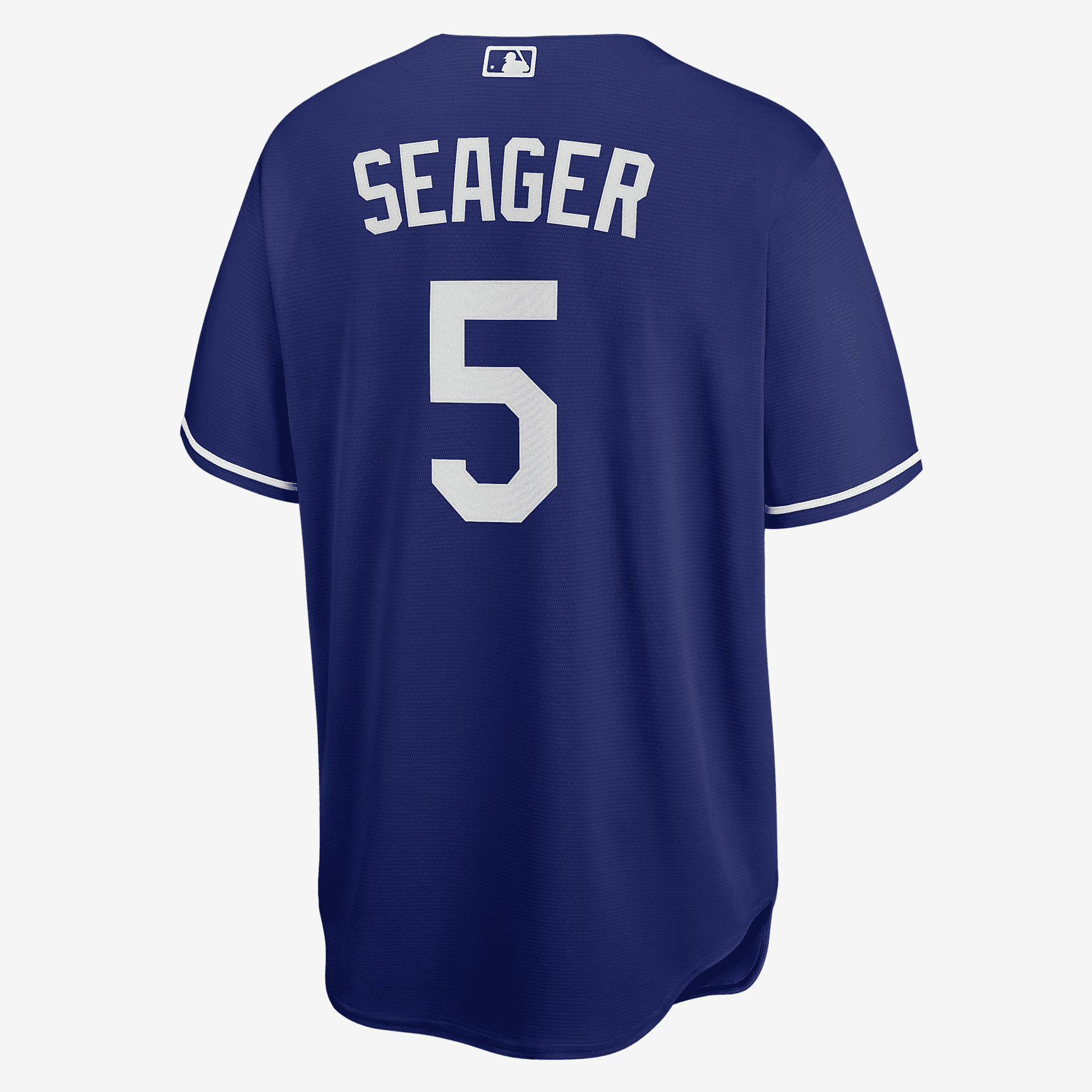 MLB Los Angeles Dodgers (Corey Seager) Men's Replica Baseball Jersey - Royal Blue