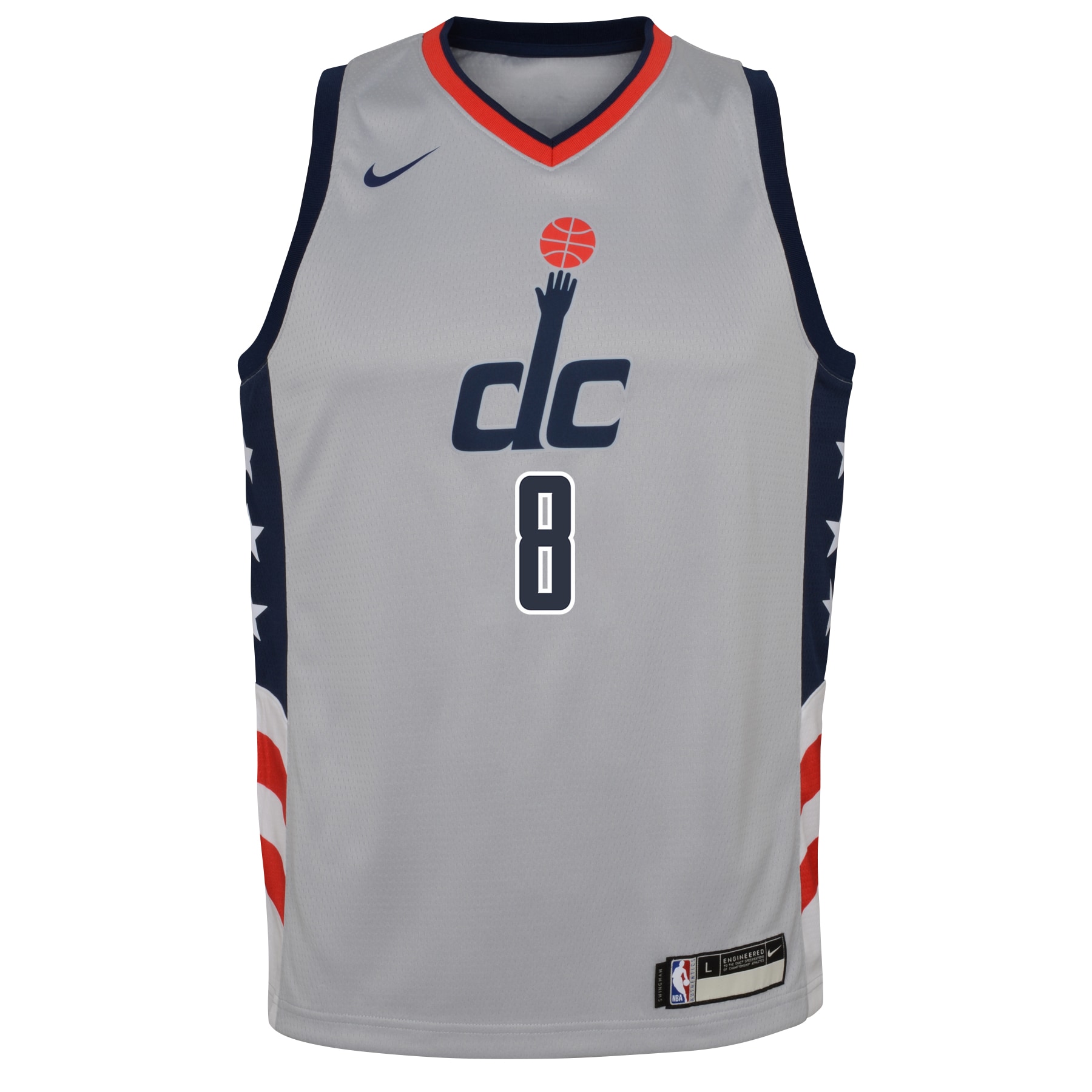Rui Hachimura Washington Wizards Nike Youth 2020/21 Swingman Jersey Gray - City Edition