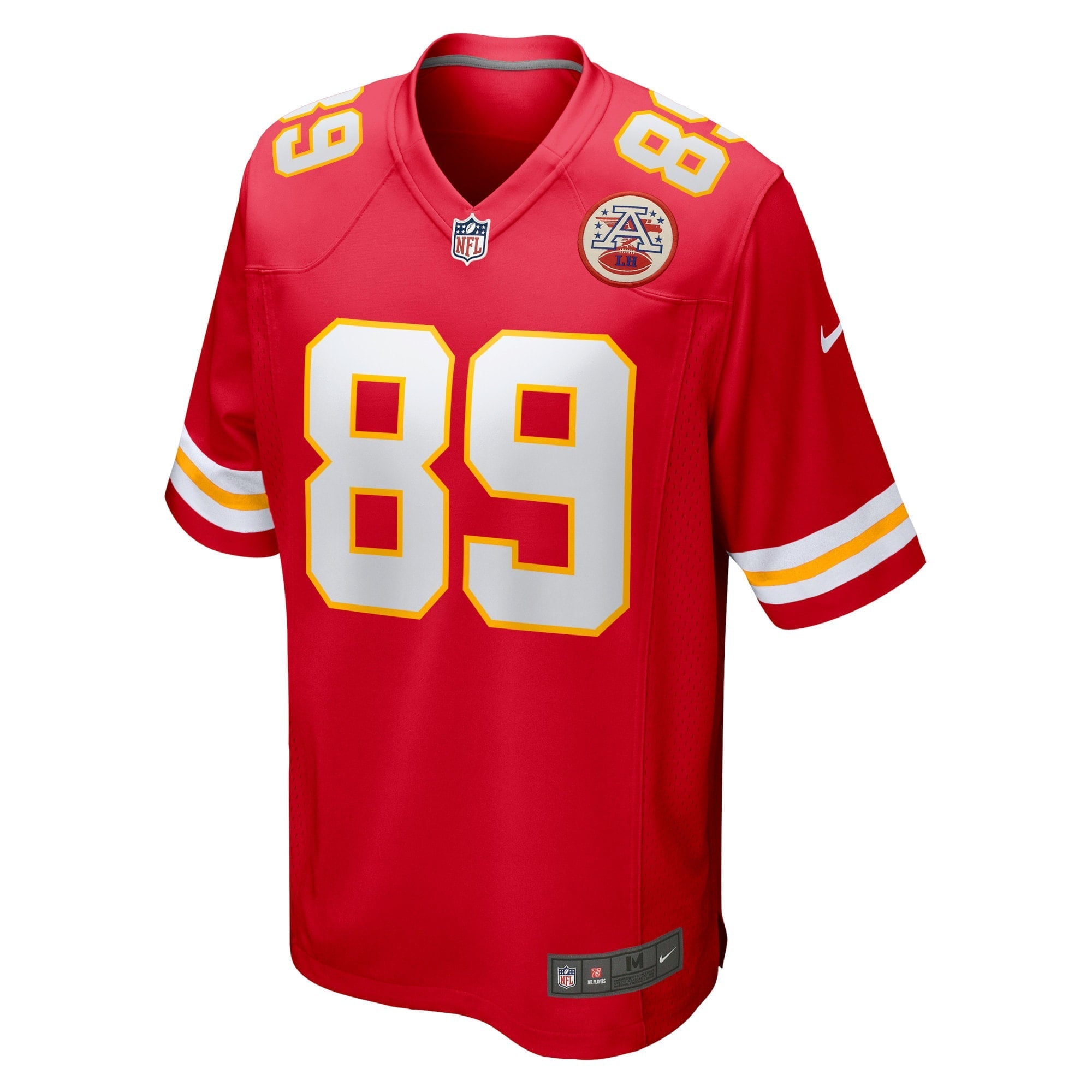 Men's Nike Bryan Edwards Red Kansas City Chiefs Home Game Player Jersey