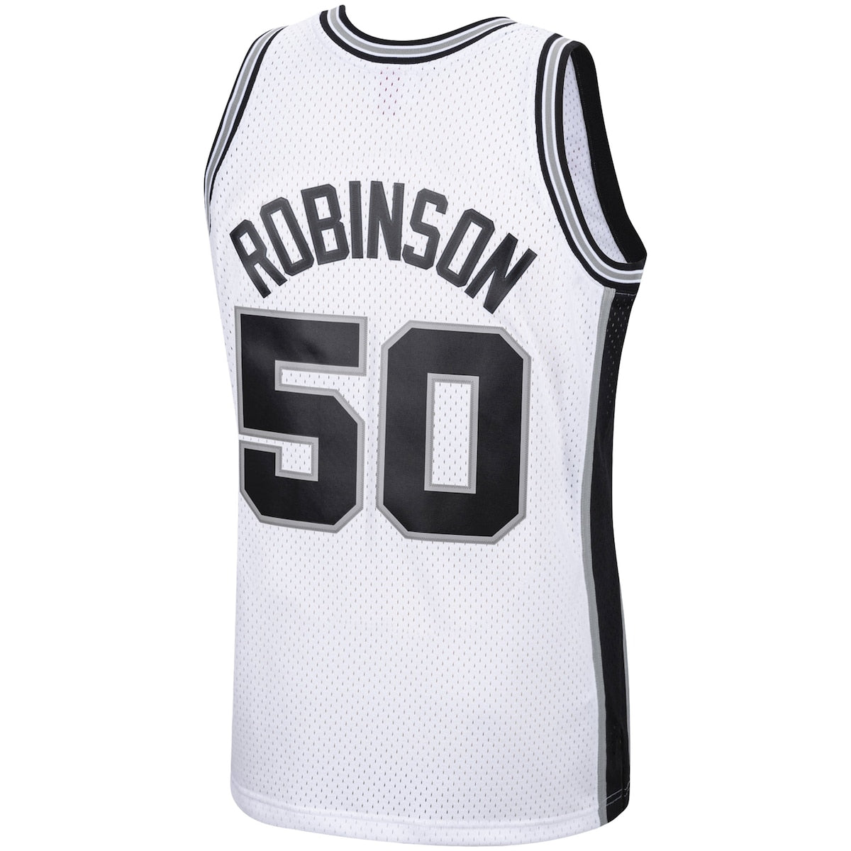 Men's David Robinson Mitchell & Ness Spurs Swingman Jersey - White