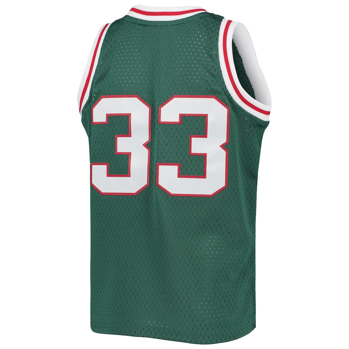 Boys' Grade School Kareem Abdul-Jabbar Mitchell & Ness Bucks 1996-97 Hardwood Classics Swingman Jersey - Green
