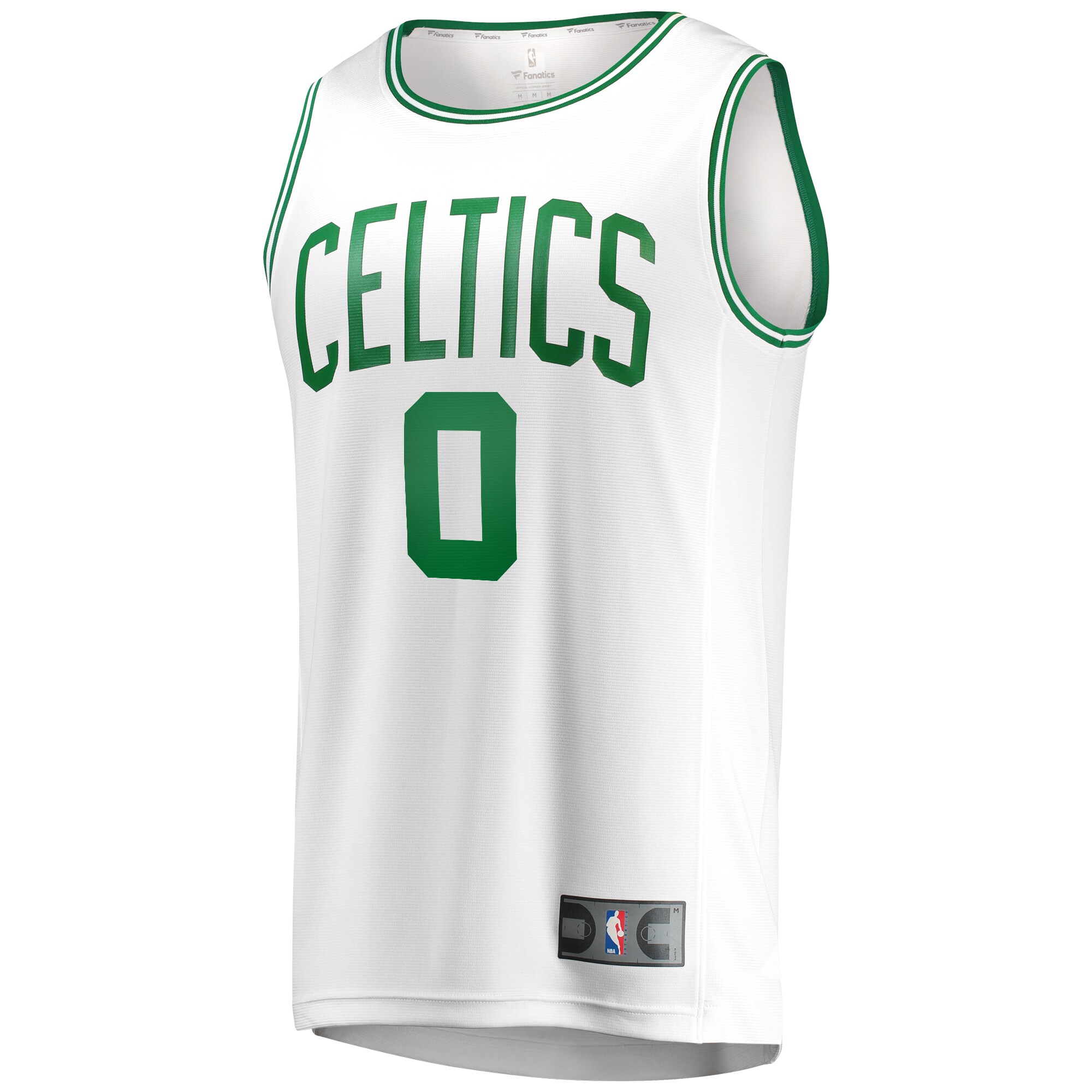 Jayson Tatum Boston Celtics Fanatics Branded Fast Break Replica Away Jersey White - Association Edition