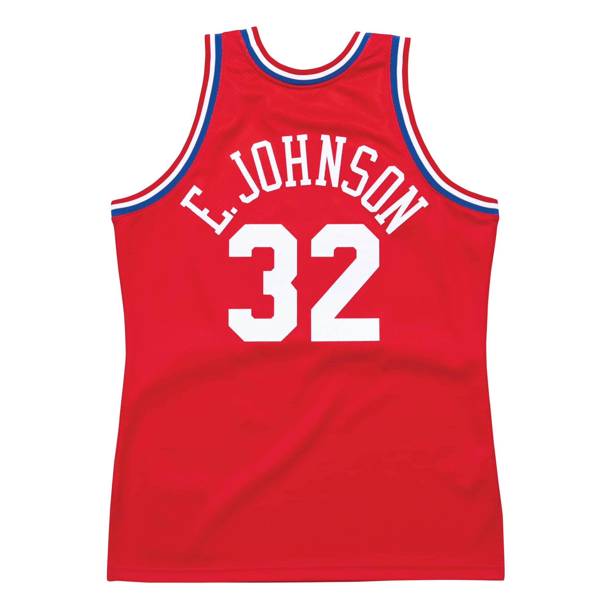 Authentic Jersey All Star West 1991-92 Magic Johnson