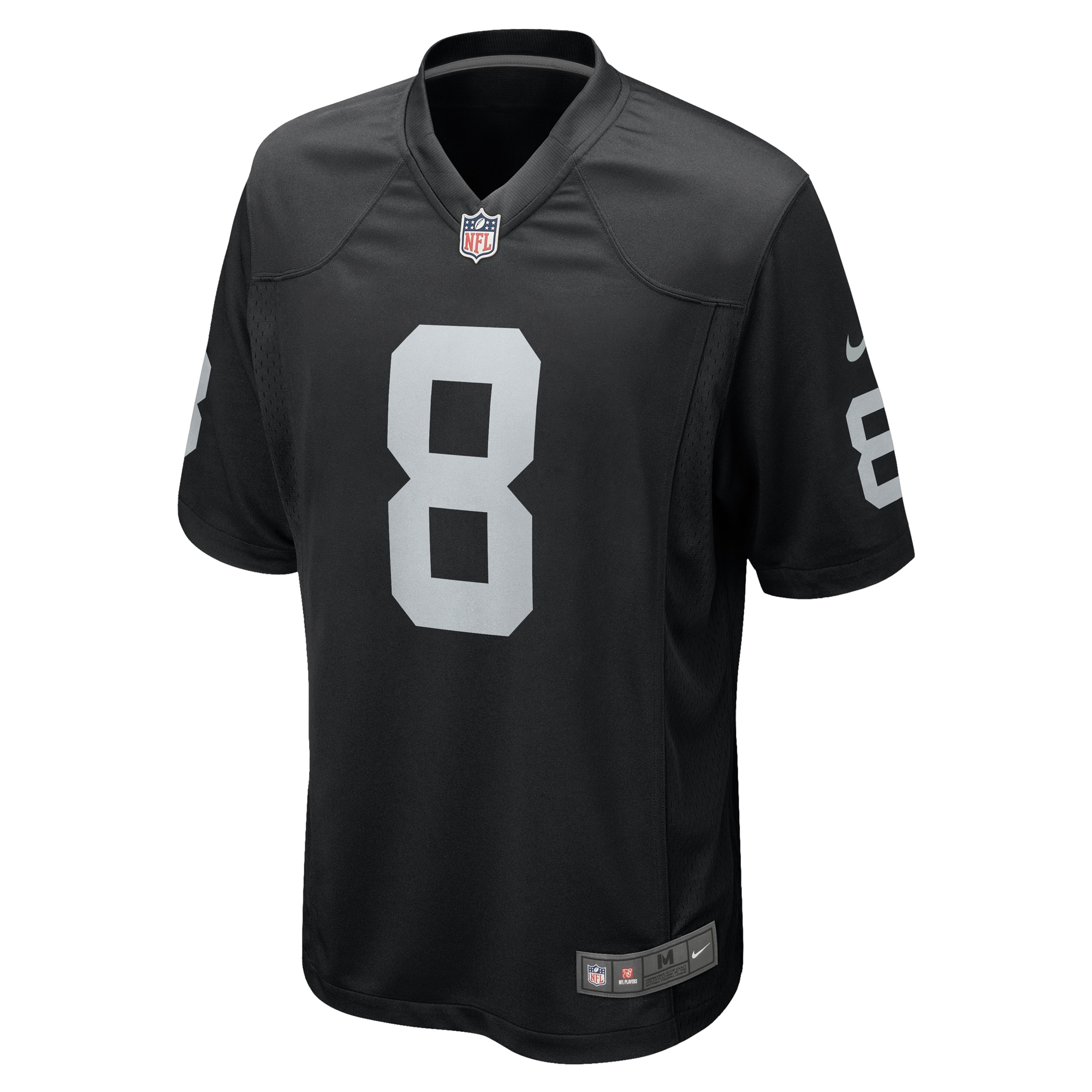 Josh Jacobs Las Vegas Raiders Nike Game Player Jersey - Black