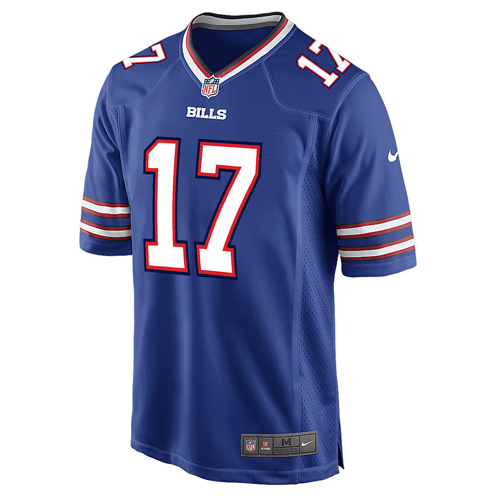 Youth Buffalo Bills Josh Allen Game Player Jersey Royal