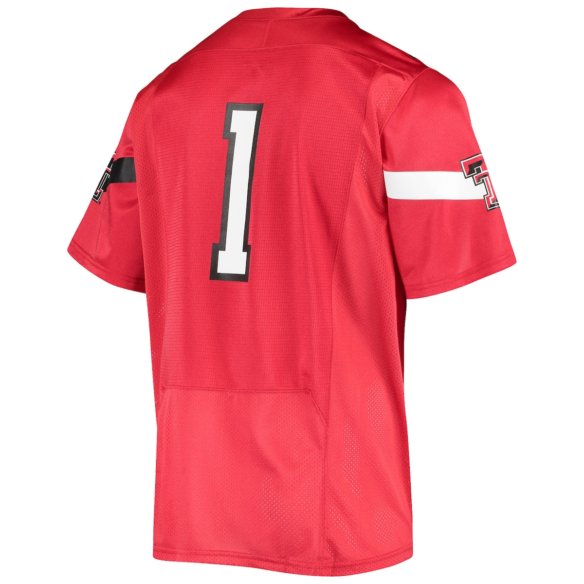 Men's  Under Armour Texas Tech #1 Logo Replica Football Jersey - Red