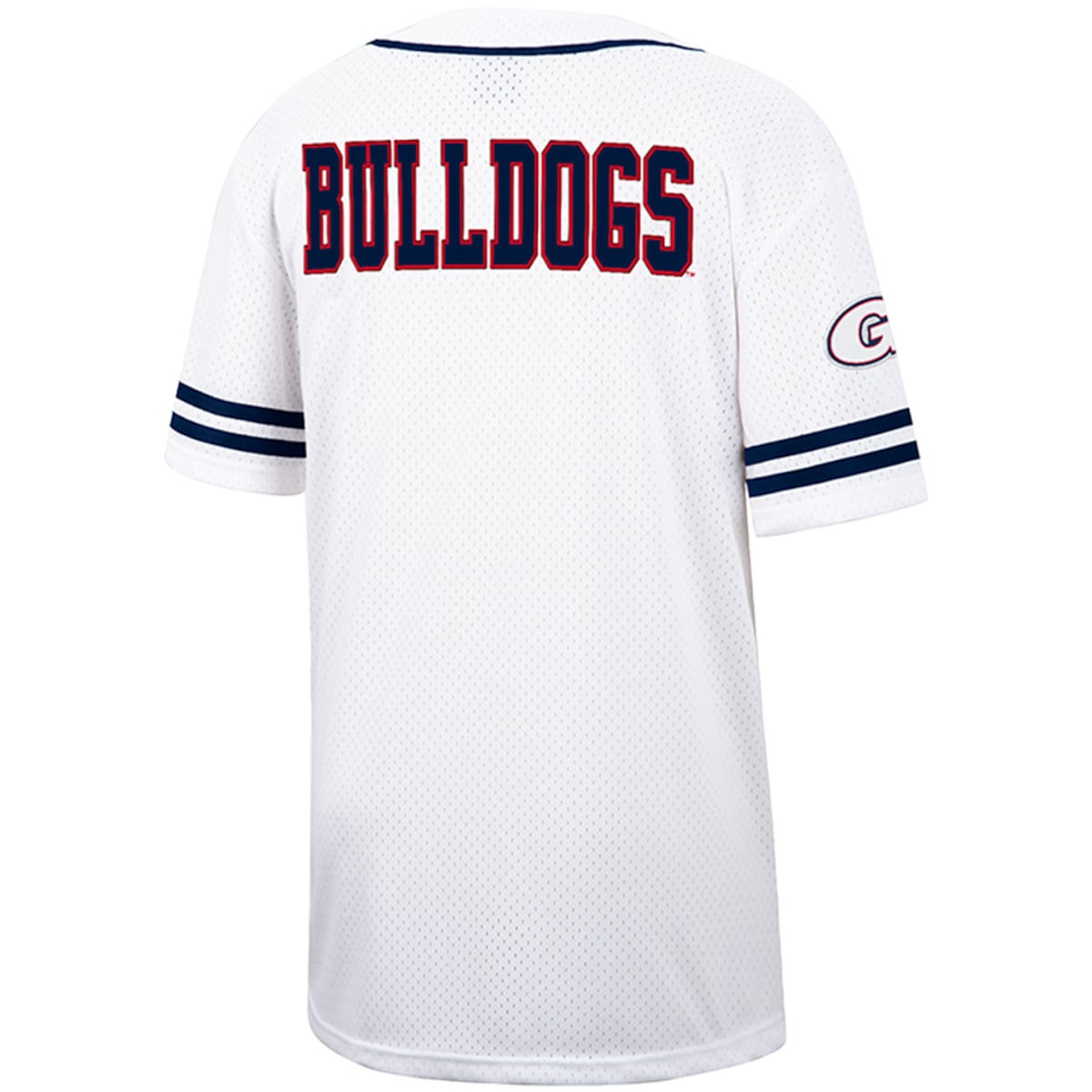 Men's  Colosseum Gonzaga Free Spirited Baseball Jersey - White