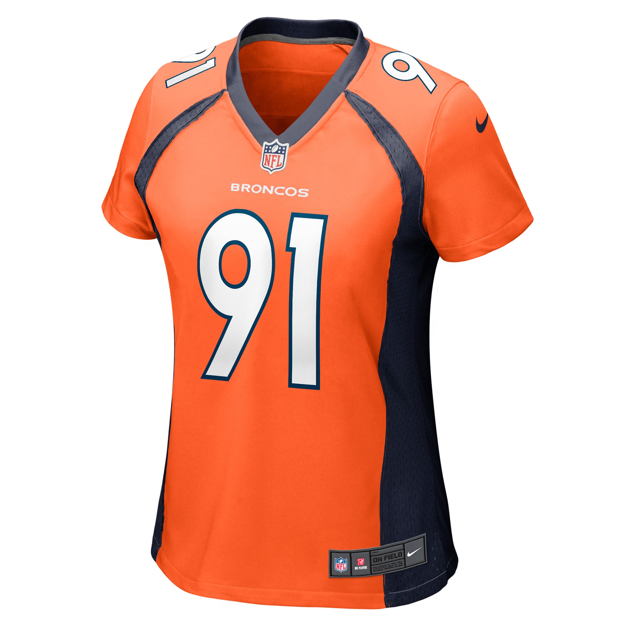 Matt Henningsen Denver Broncos Nike Women's Game Player Jersey - Orange