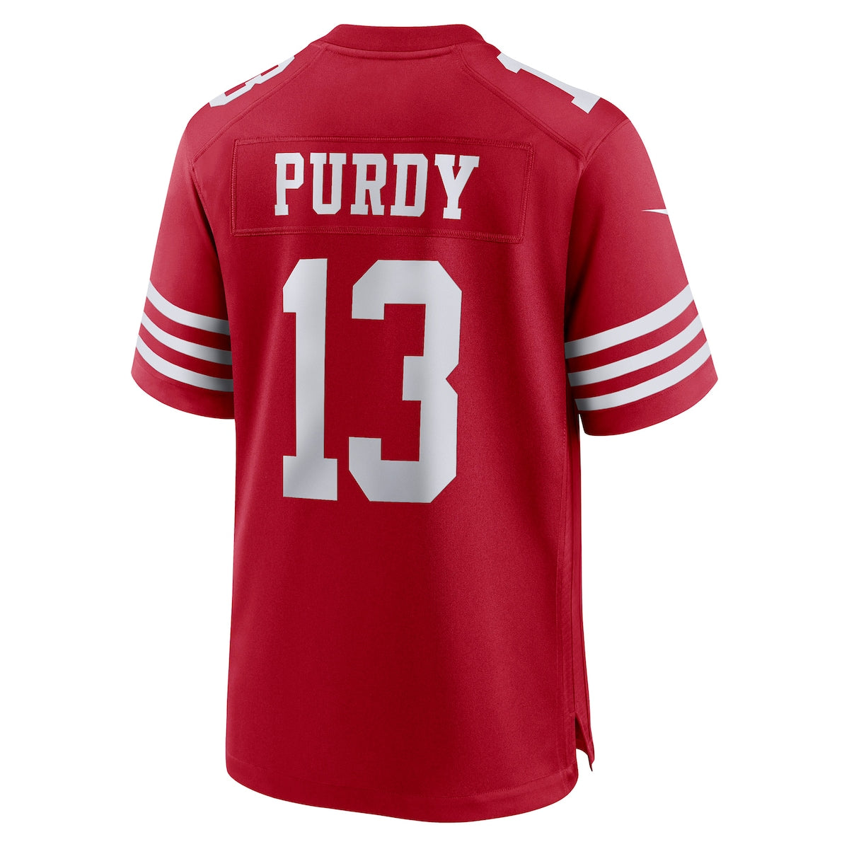 Men's Brock Purdy Nike 49ers Alternate Game Jersey - Red