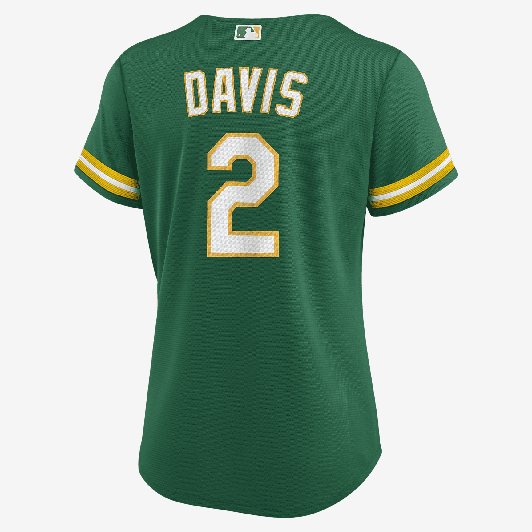 MLB Oakland Athletics (Khris Davis) Women's Replica Baseball Jersey - Clover