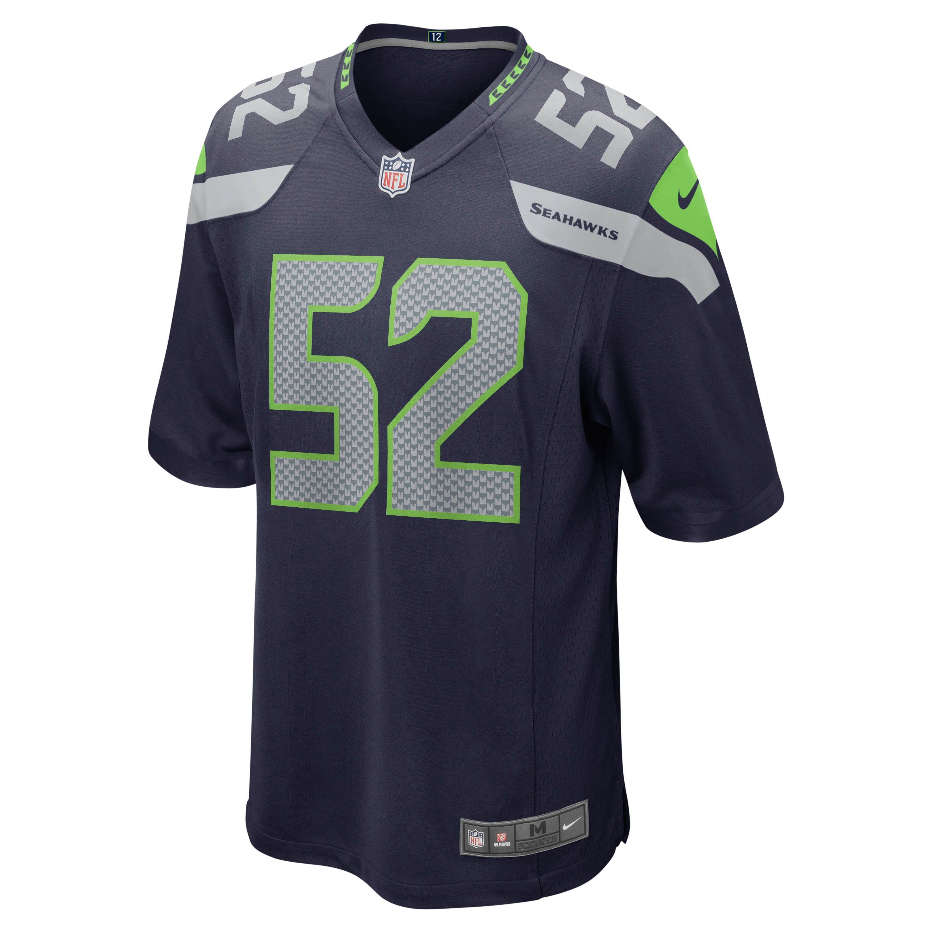 Darrell Taylor Seattle Seahawks Nike Game Jersey - College Navy
