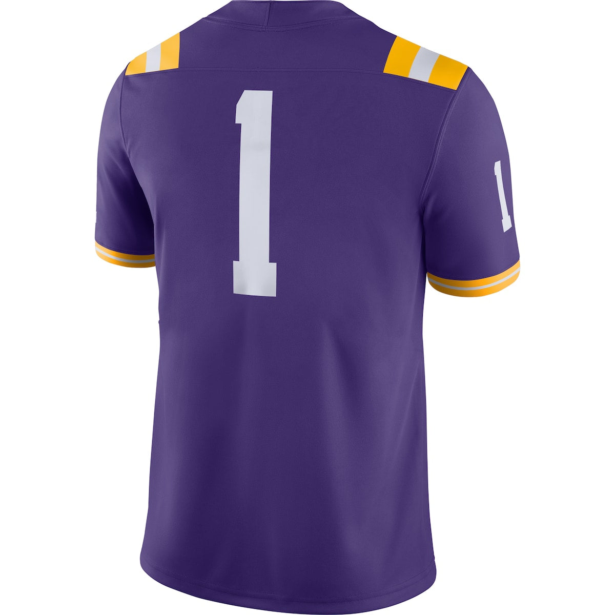 Men's  Nike LSU #9 Game Jersey - Purple