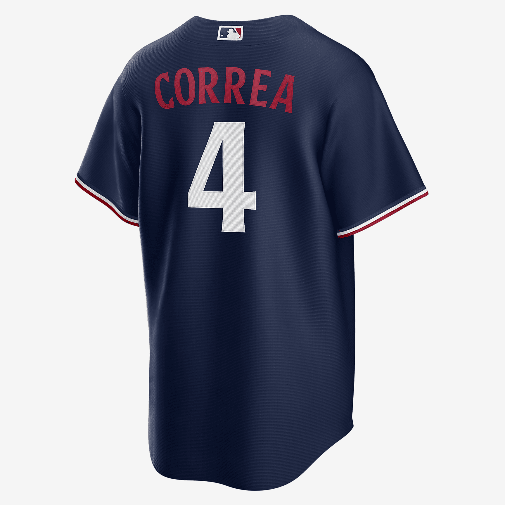 MLB Minnesota Twins (Carlos Correa) Men's Replica Baseball Jersey - Navy