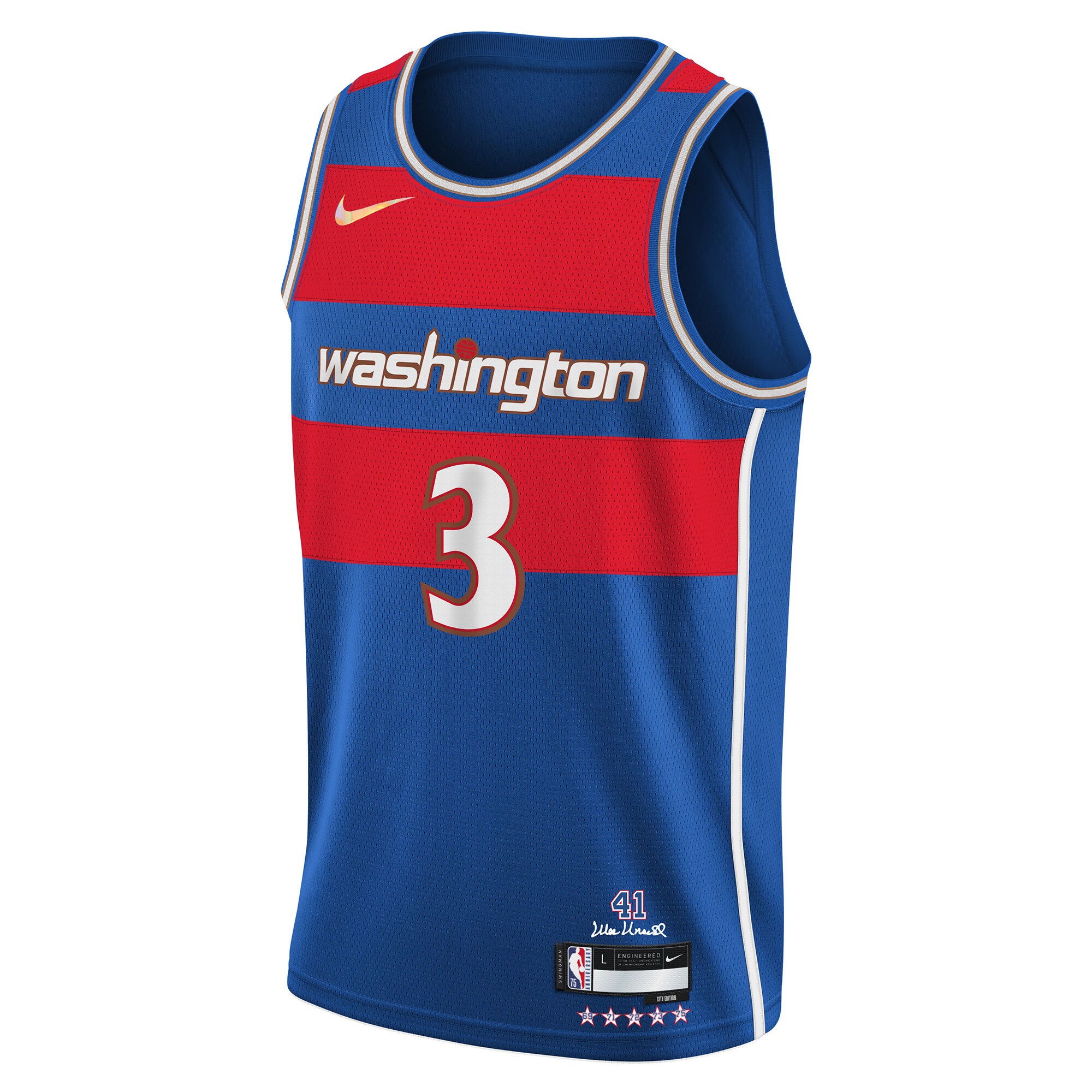 Bradley Beal Washington Wizards Nike Youth 2021/22 Swingman Jersey - City Edition - Royal
