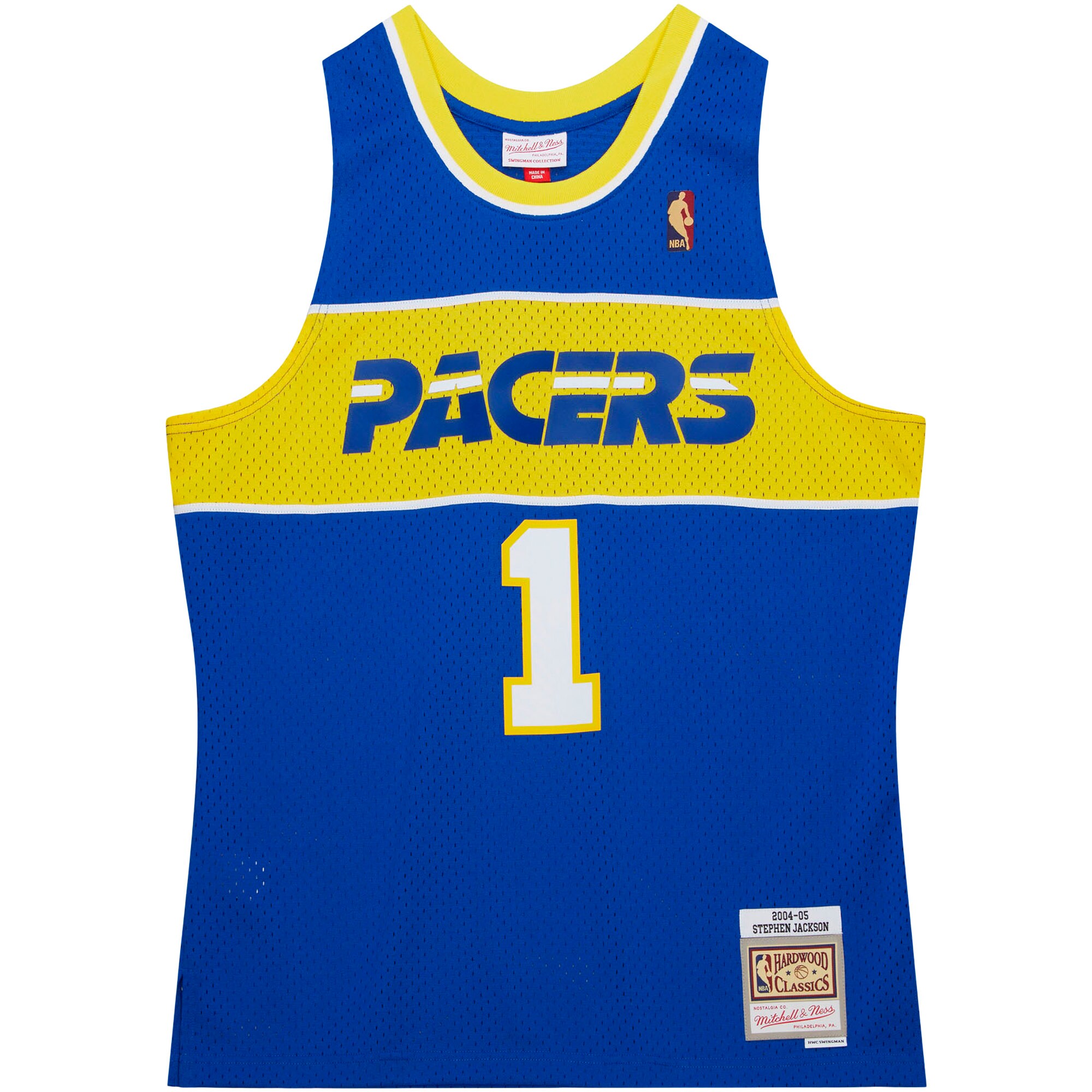 Stephen Jackson Indiana Pacers Mitchell & Ness Hardwood Classics Swingman Jersey - Royal