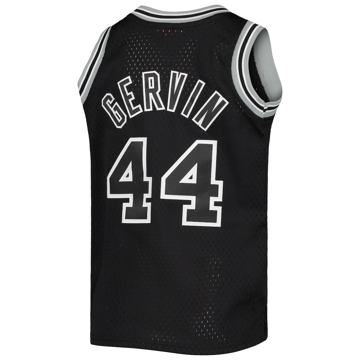 Boys' Grade School George Gervin Mitchell & Ness Spurs 1978/79 Hardwood Classics Swingman Jersey - Black