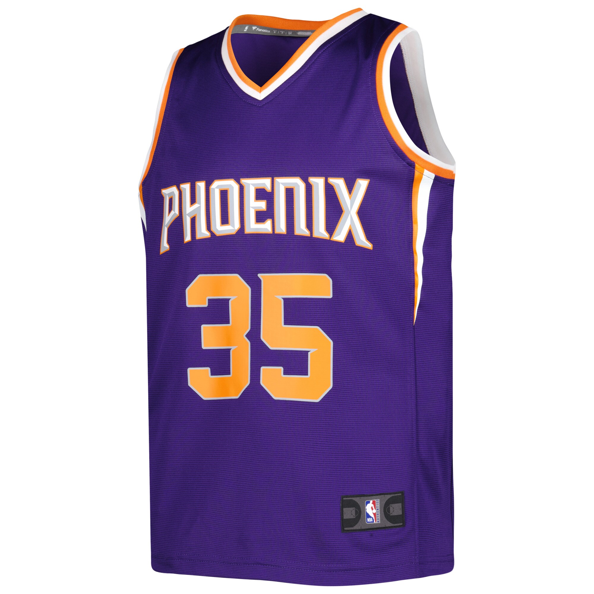 Kevin Durant Phoenix Suns Fanatics Branded Youth Fast Break Player Jersey - Icon Edition - Purple