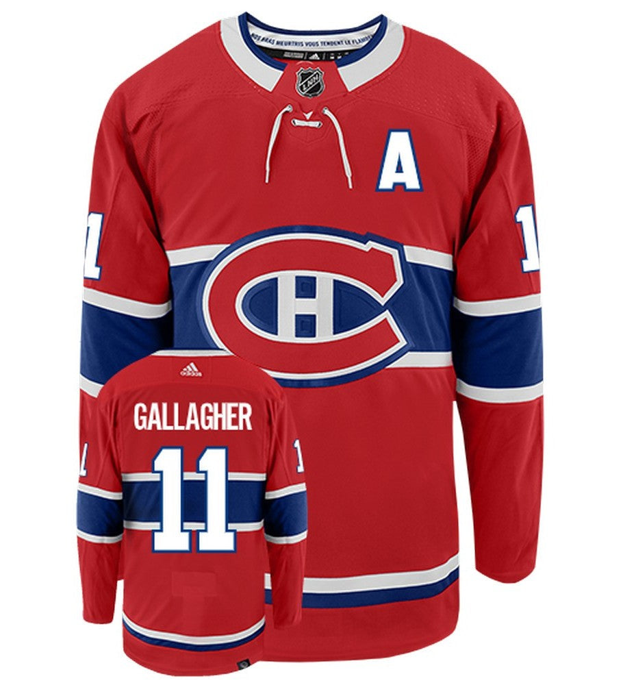 Brendan Gallagher Montreal Canadiens Adidas Primegreen Authentic NHL Hockey Jersey