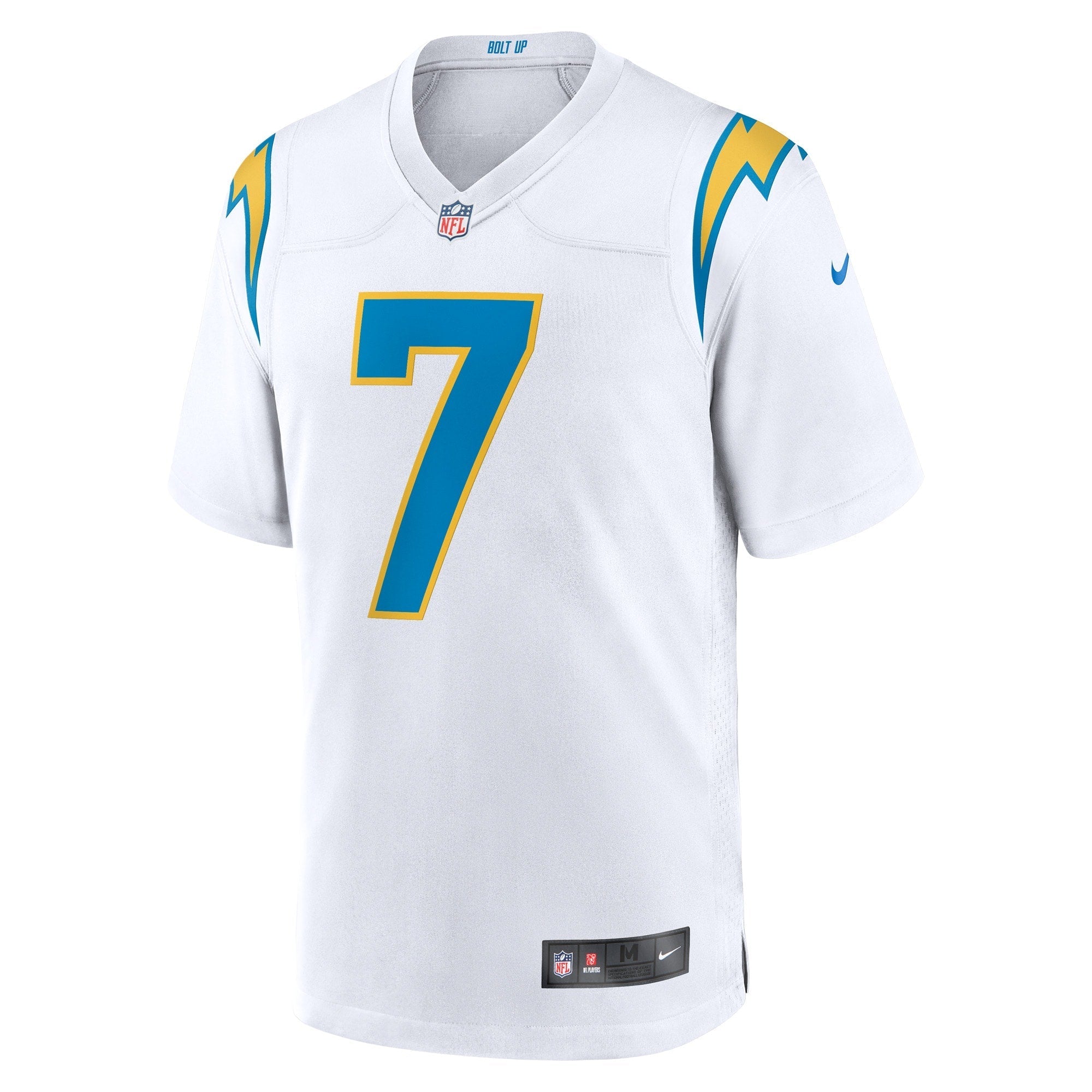 Men's Nike Gerald Everett White Los Angeles Chargers Game Player Jersey