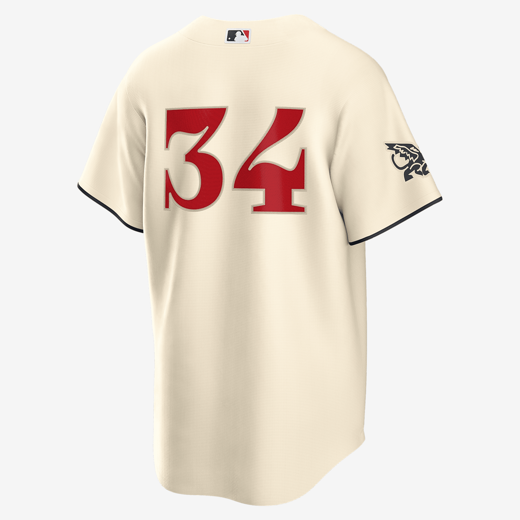MLB Texas Rangers City Connect (Nolan Ryan) Men's Replica Baseball Jersey - Cream
