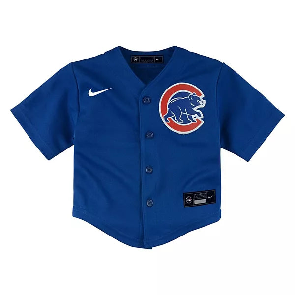 Chicago Cubs Toddler Blue Alternate Replica Jersey