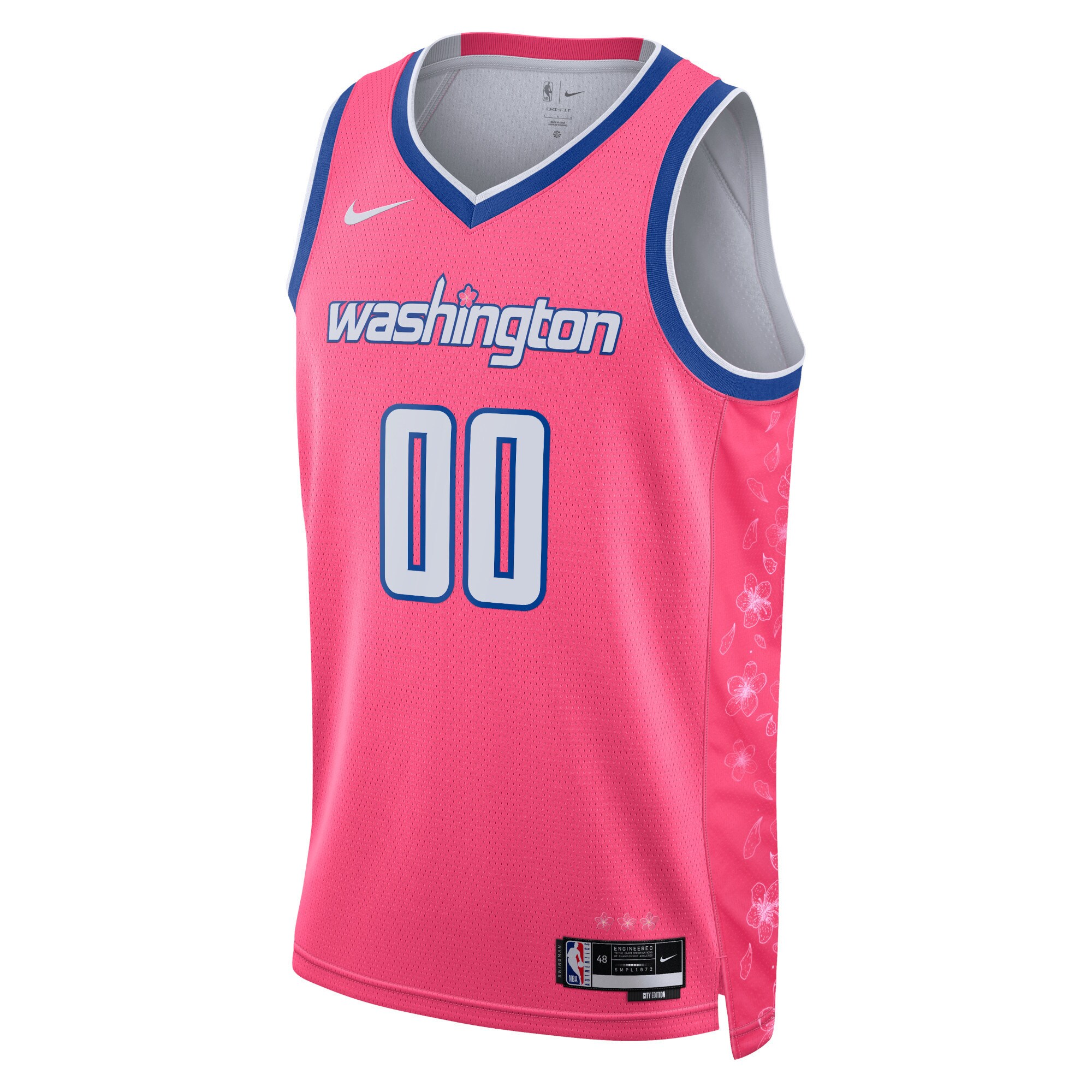 Washington Wizards Nike Unisex 2022/23 Swingman Custom Jersey - City Edition - Pink