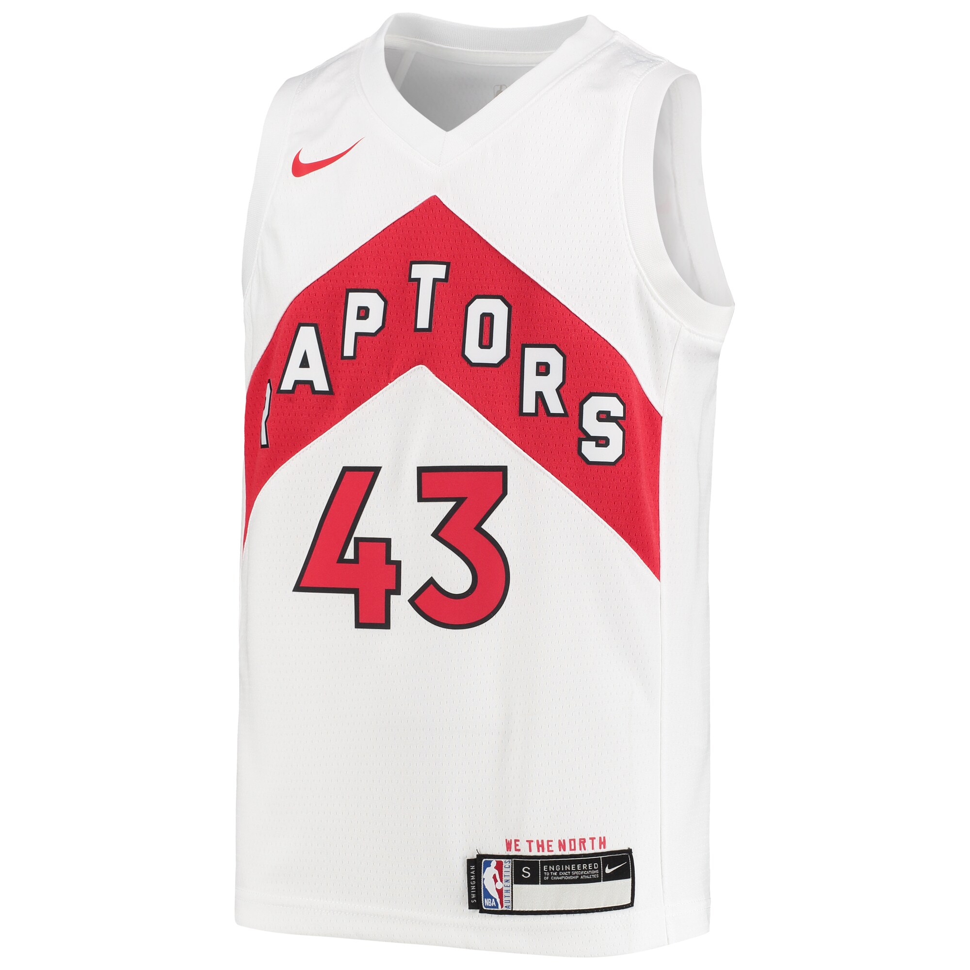 Pascal Siakam Toronto Raptors Nike Youth 2019/20 Swingman Jersey - Association Edition - White