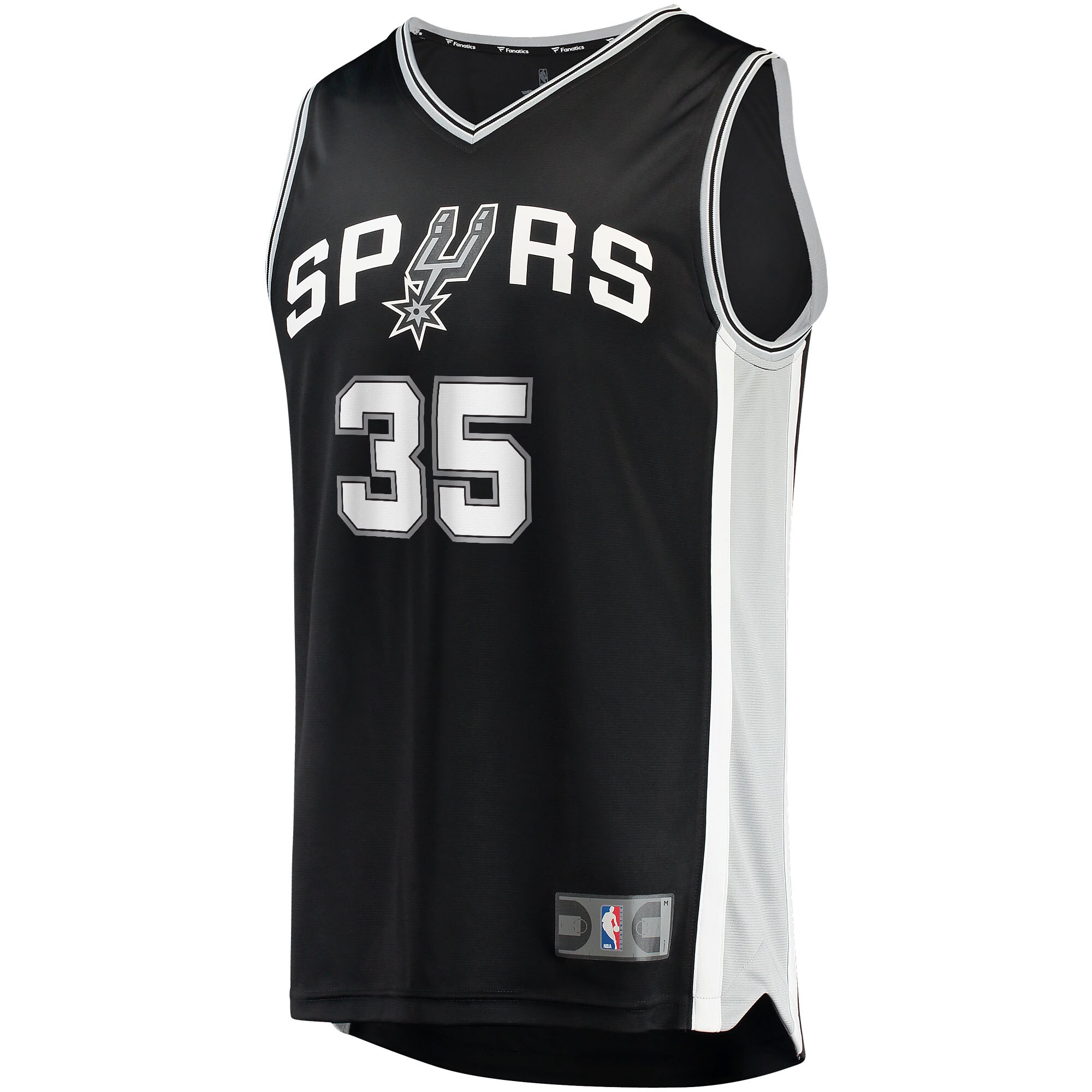 Romeo Langford San Antonio Spurs Fanatics Branded 2021/22 Fast Break Replica Jersey - Icon Edition - Black