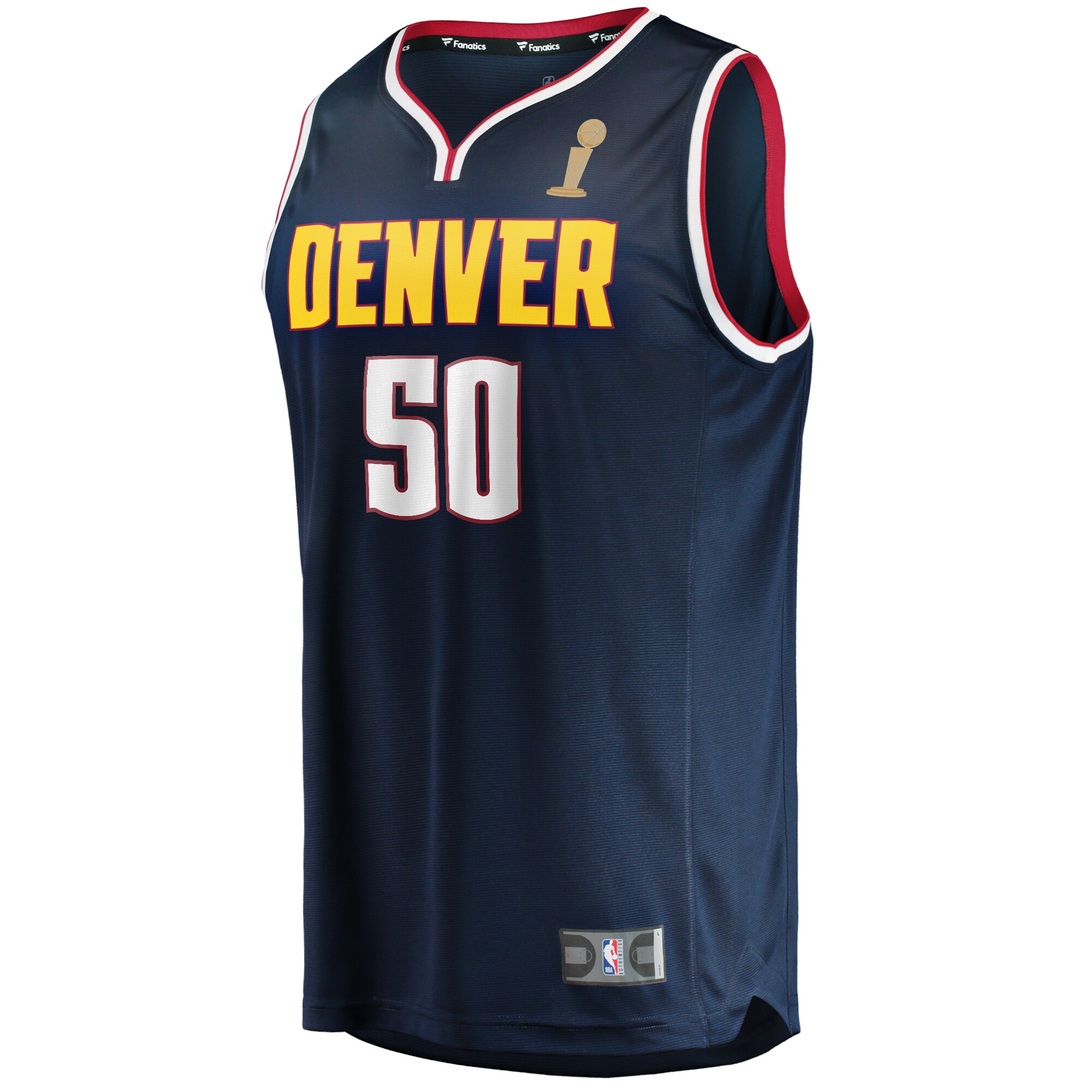 Aaron Gordon Denver Nuggets Fanatics Branded Navy 2023 NBA Finals Champions Fast Break Player Jersey - Icon Edition