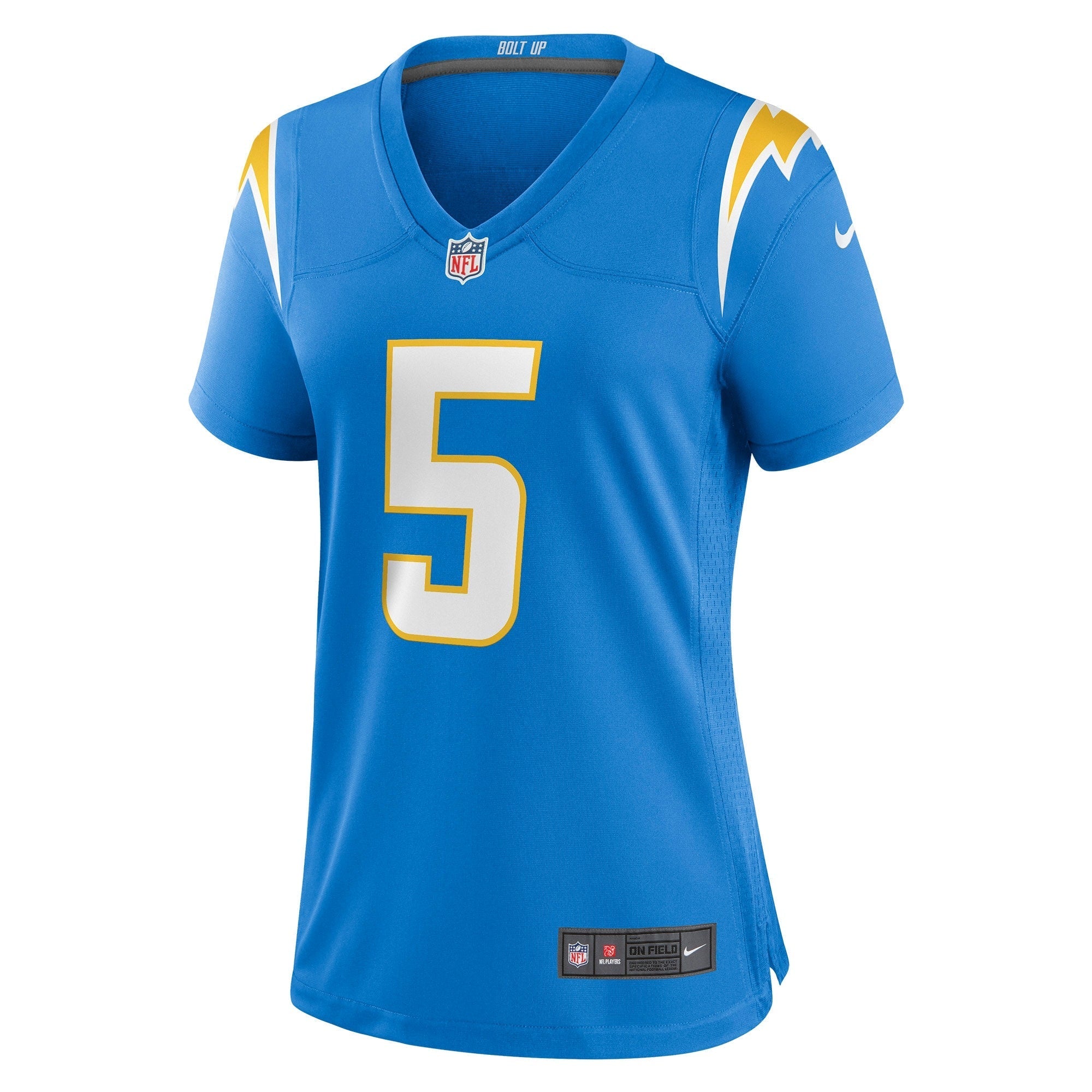 Women's Nike Joshua Palmer Powder Blue Los Angeles Chargers Game Player Jersey