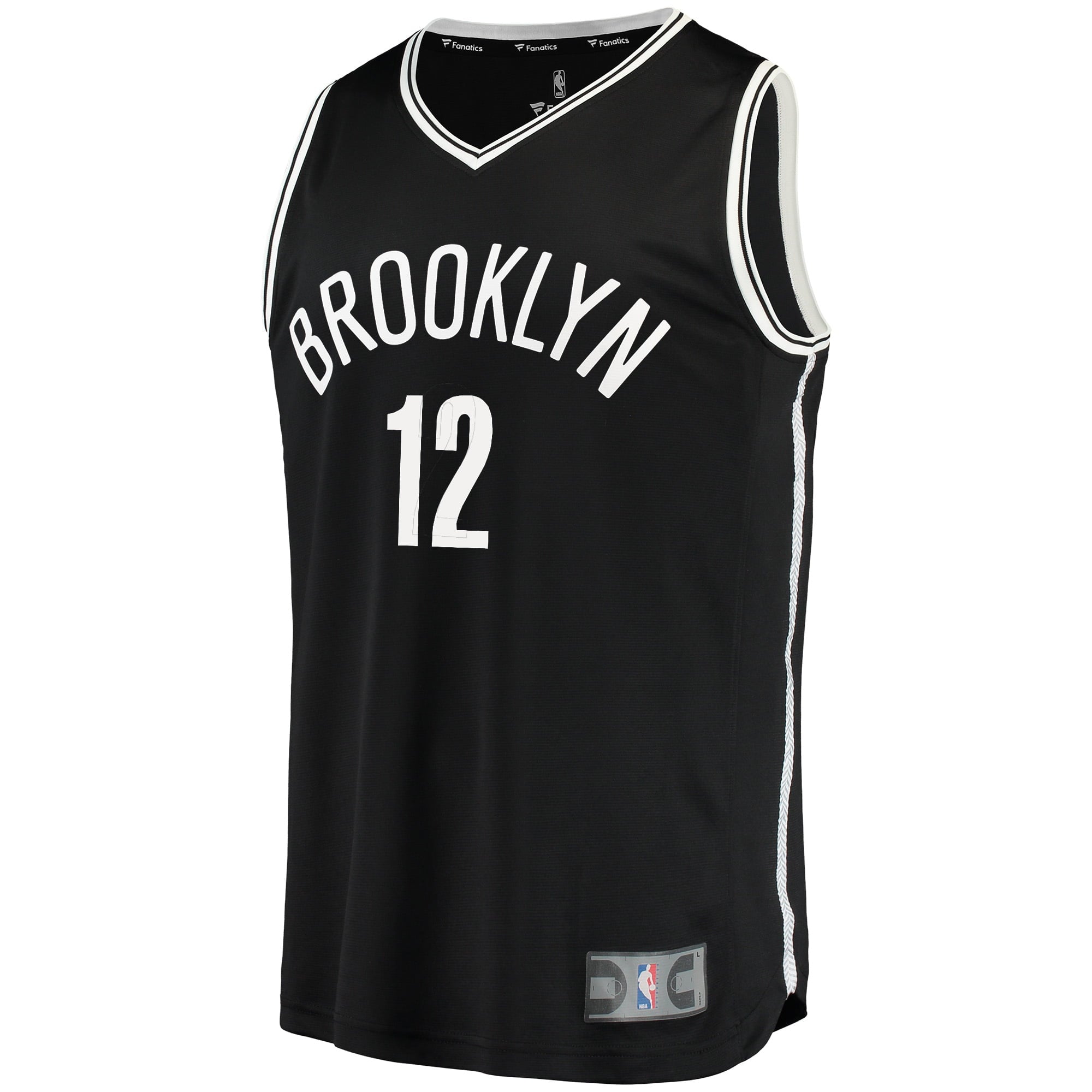Men's Fanatics Branded Joe Harris Black Brooklyn Nets Fast Break Replica Player Jersey - Icon Edition