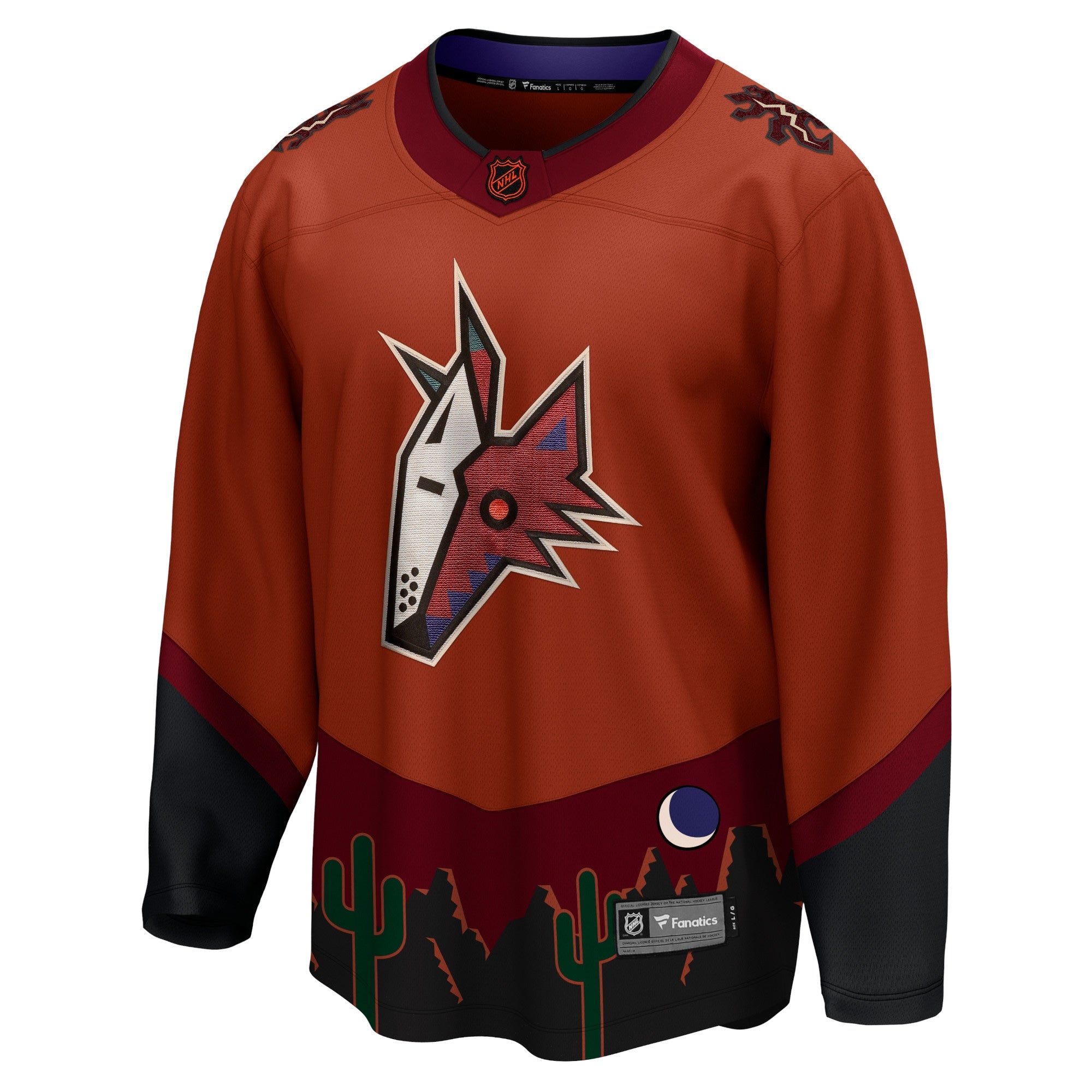 Men's Fanatics Branded Burnt Orange Arizona Coyotes Special Edition 2.0 Breakaway Blank Jersey