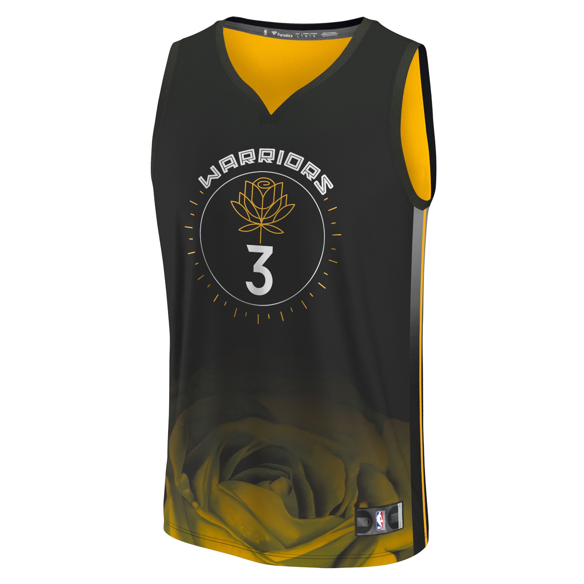 Jordans Poole Golden State Warriors Fanatics Branded 2022/23 Fastbreak Jersey - City Edition - Black