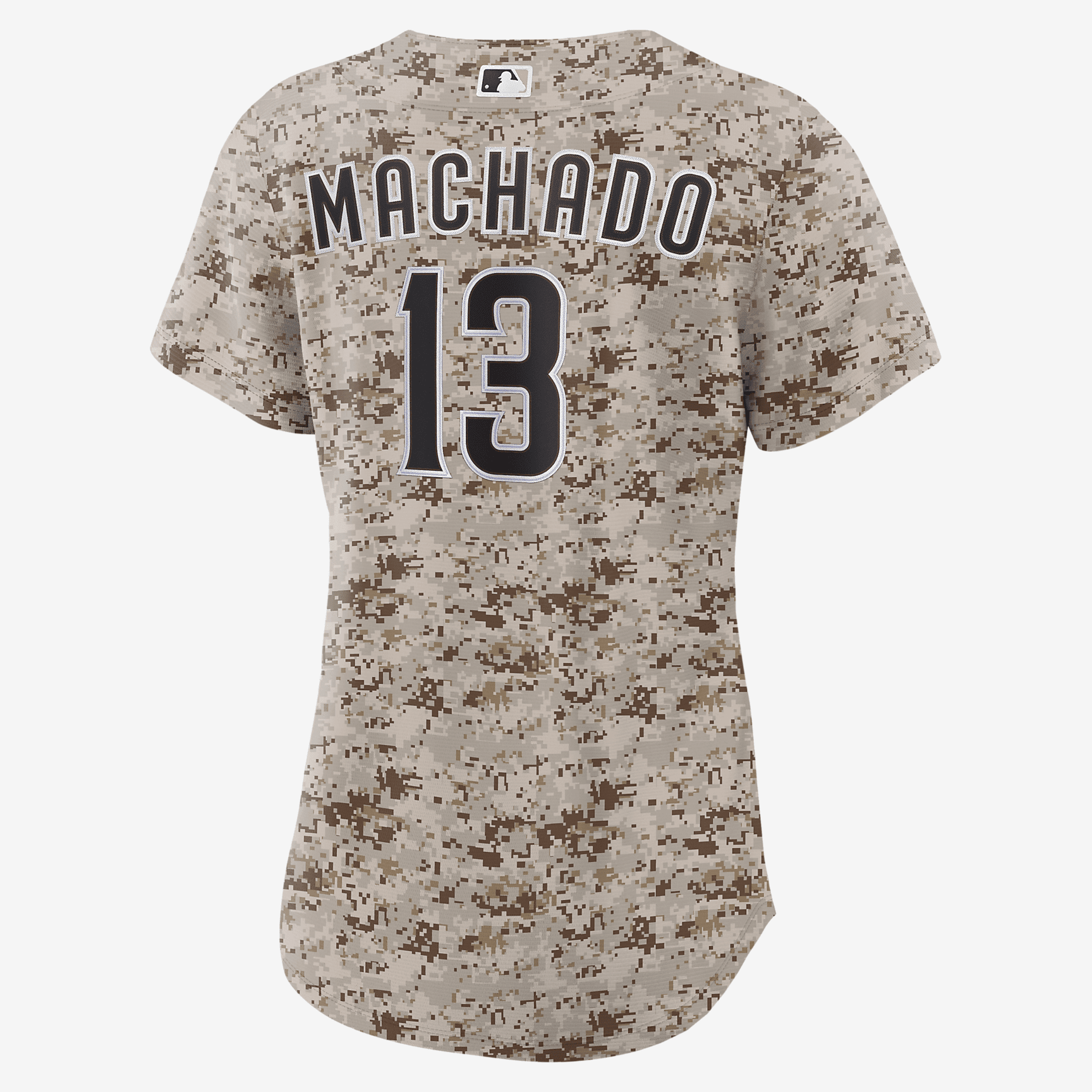 Manny Machado San Diego Padres USMC Women's Nike MLB Replica Jersey - Desert Camo