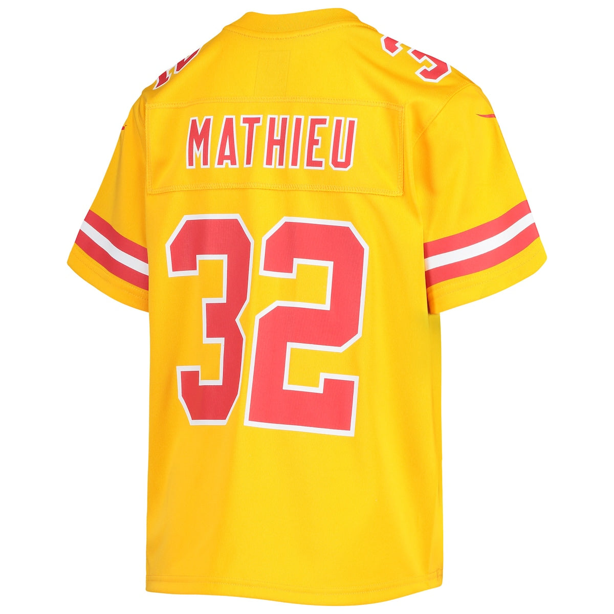 Boys' Grade School Tyrann Mathieu Nike Chiefs Inverted Game Jersey - Gold