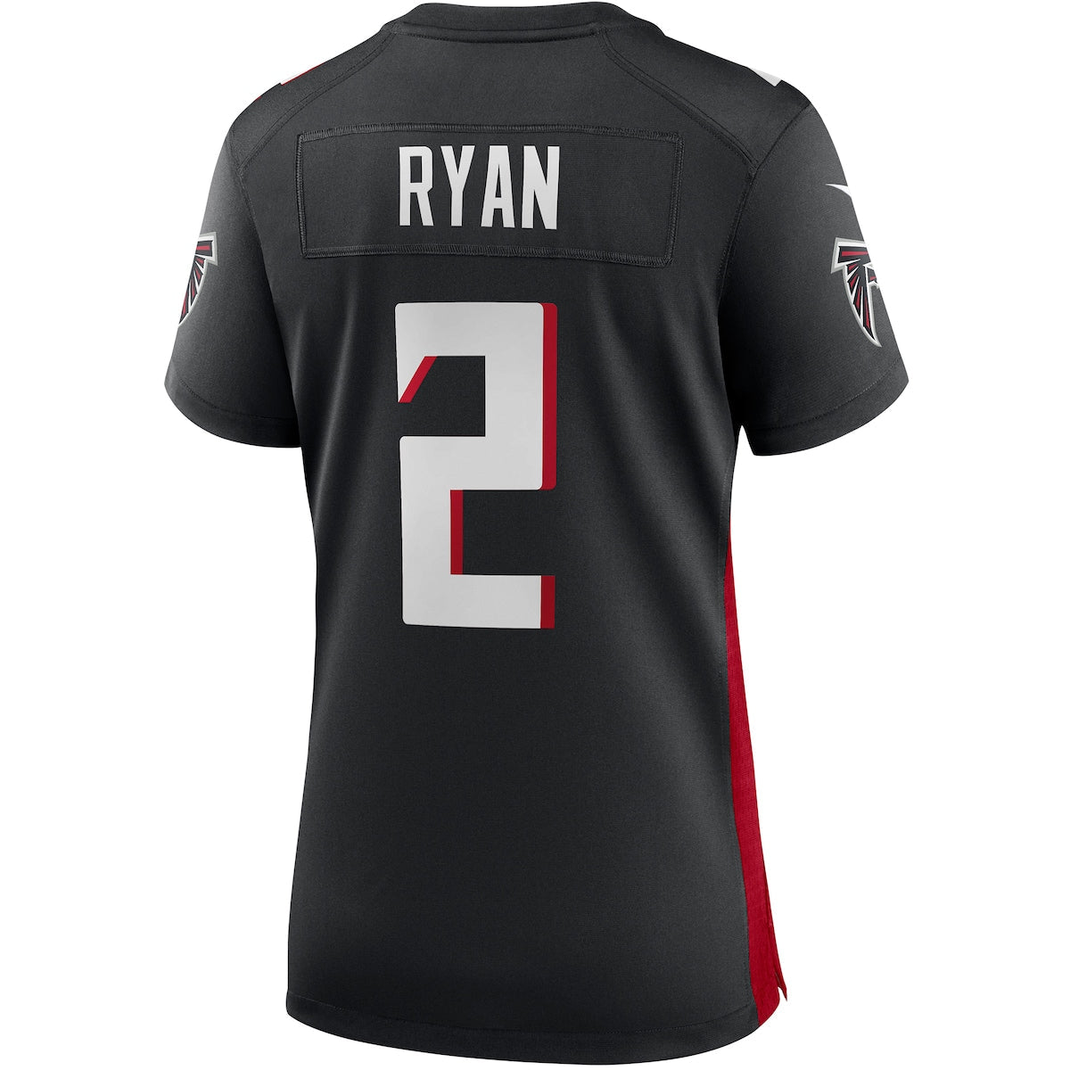 Women's Matt Ryan Nike Falcons Game Jersey - Black