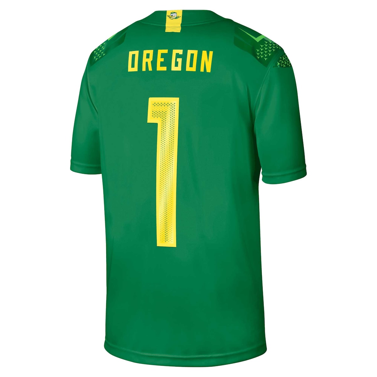 Men's  Nike Oregon #1 Game Jersey - Green