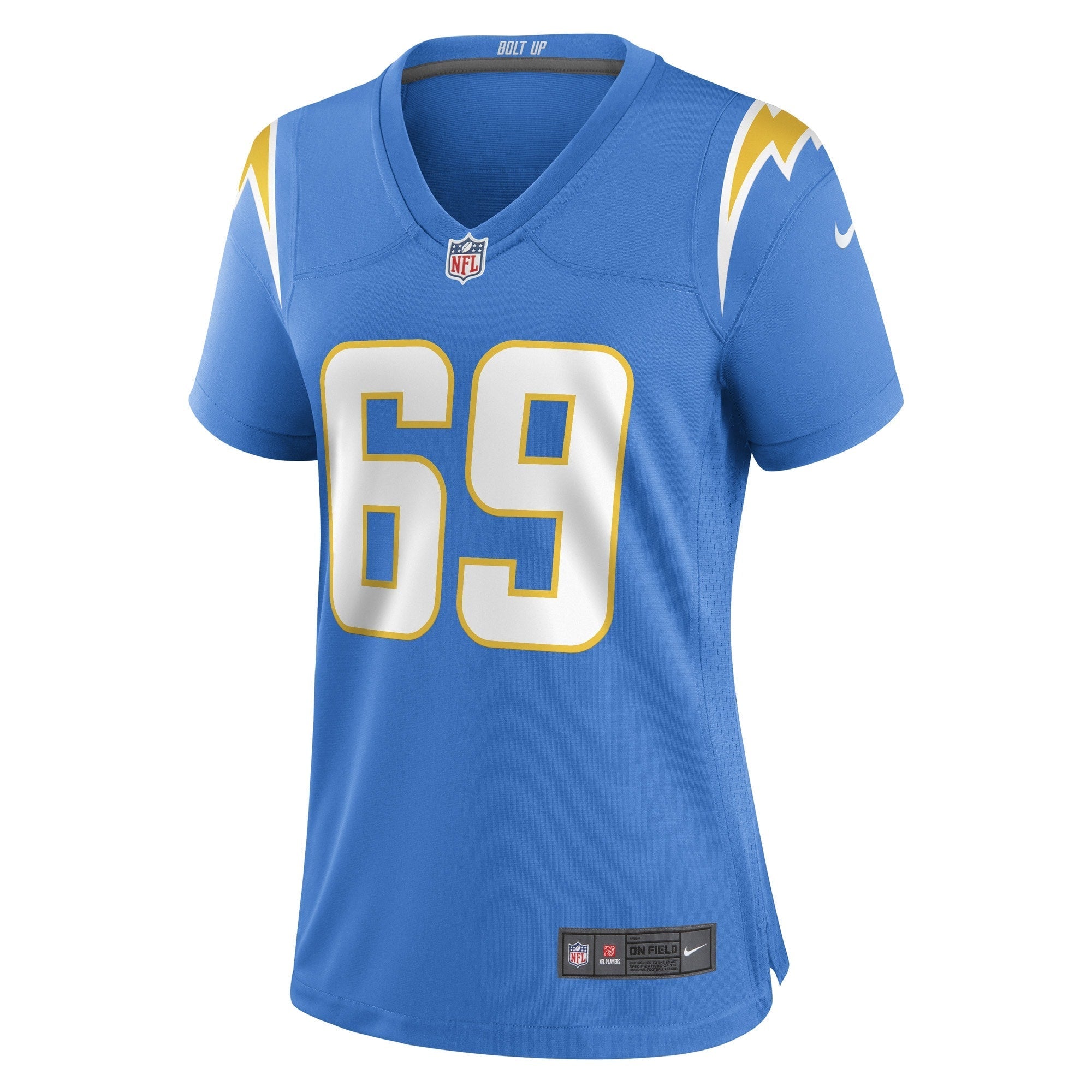 Women's Nike Sebastian Joseph-Day Powder Blue Los Angeles Chargers Game Player Jersey