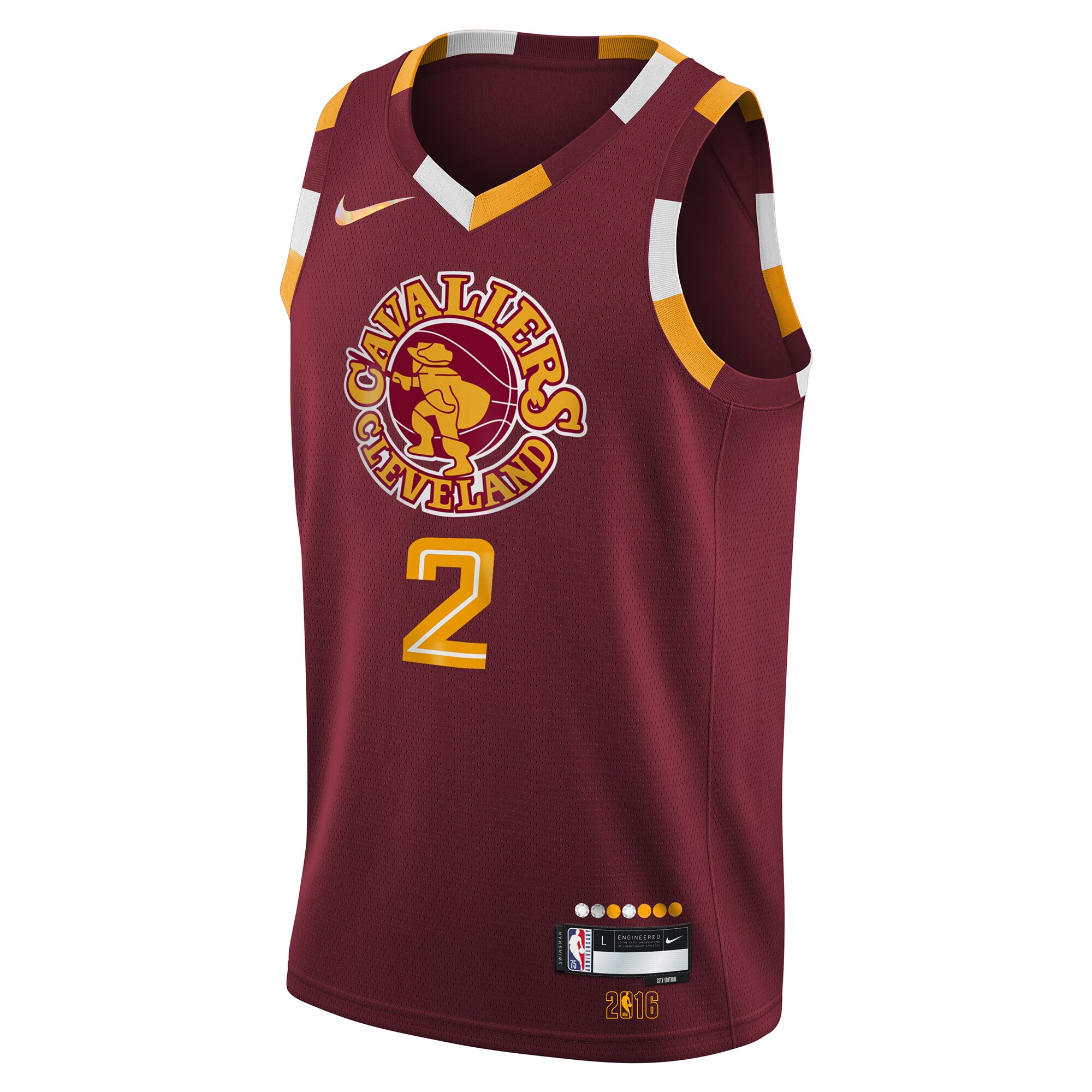 Collin Sexton Cleveland Cavaliers Nike Youth 2021/22 Swingman Jersey - City Edition - Wine