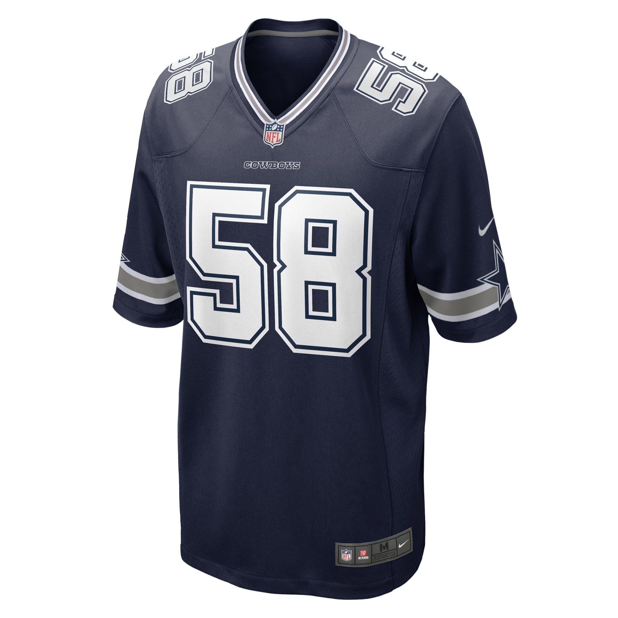Men's Nike Mazi Smith Navy Dallas Cowboys 2023 NFL Draft First Round Pick Game Jersey