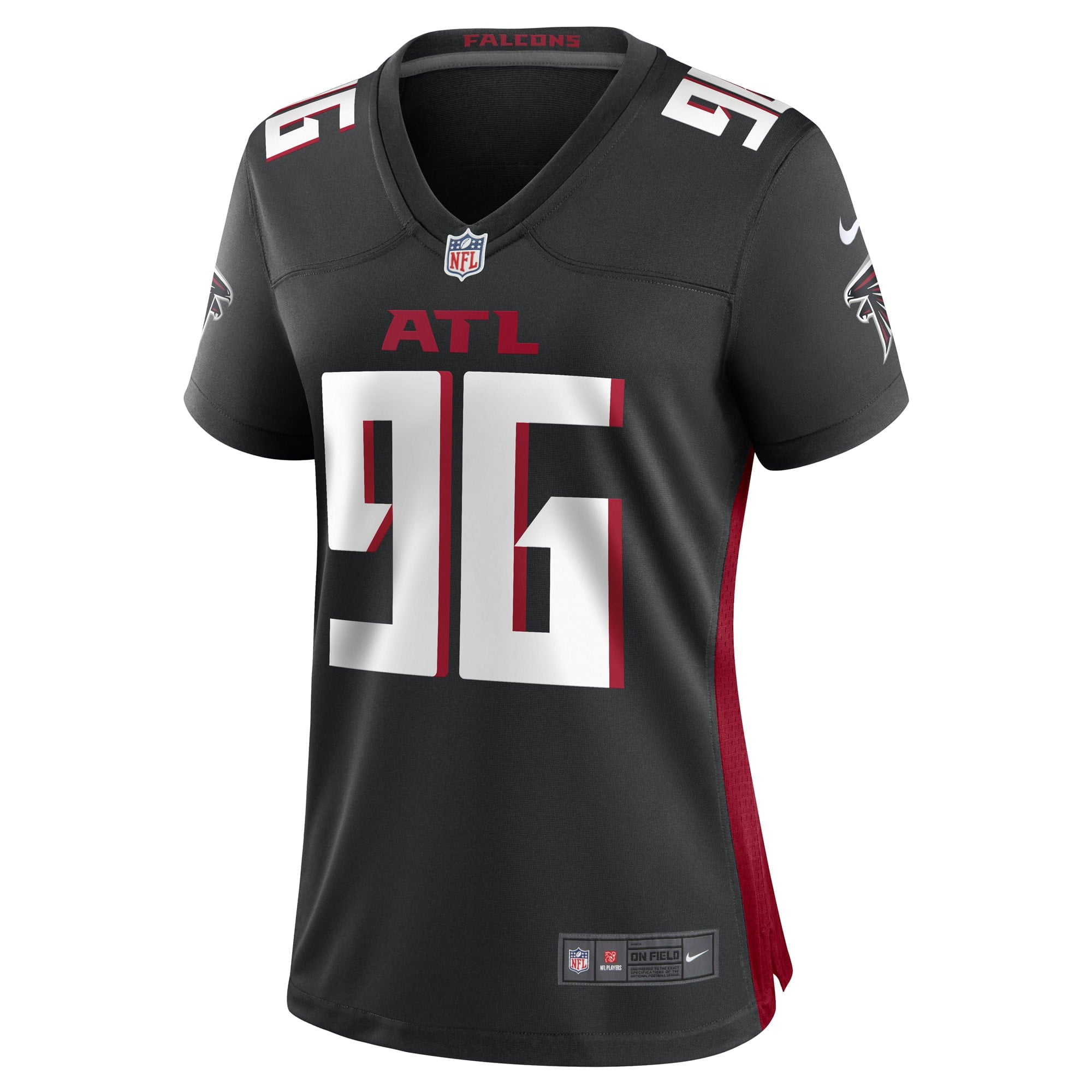 Women's Nike Vincent Taylor Black Atlanta Falcons Game Player Jersey